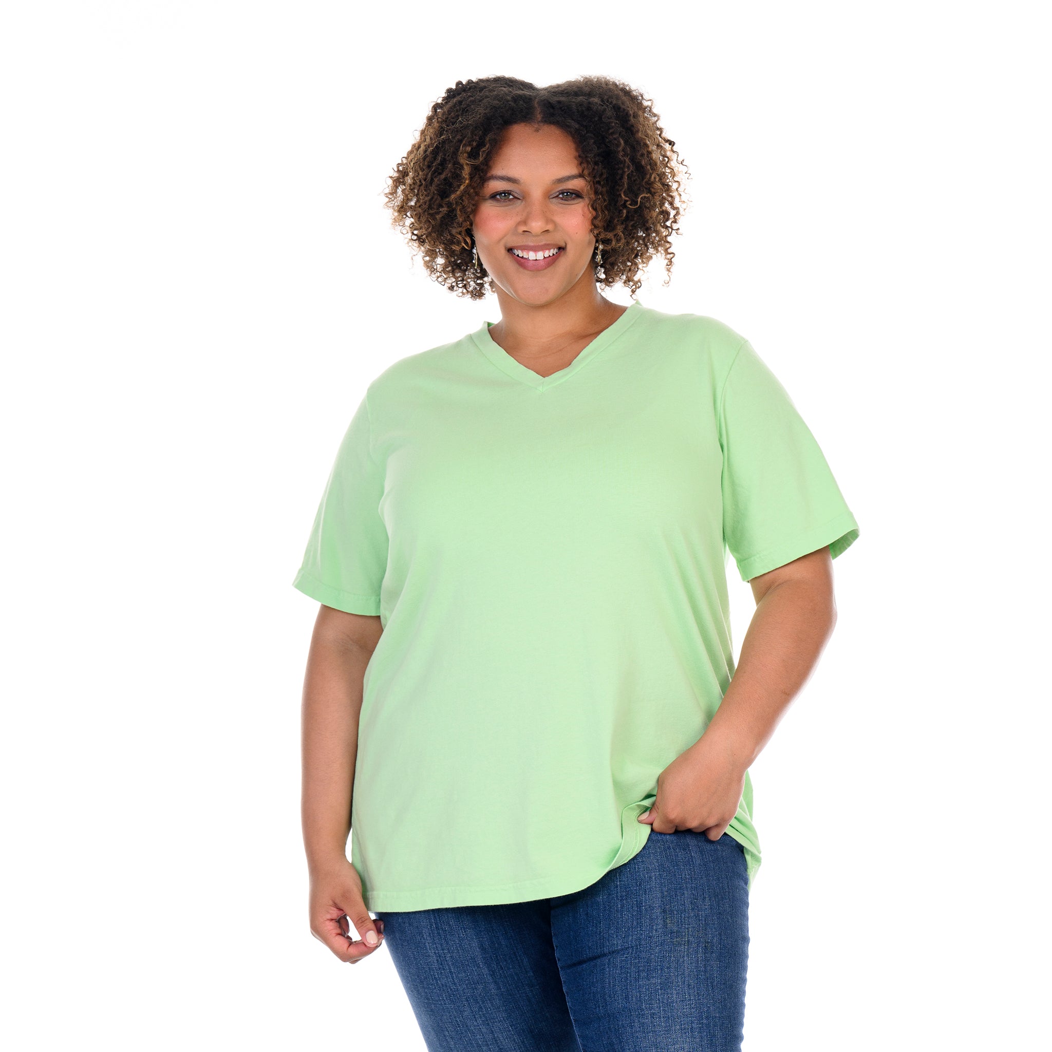 V-Neck T | Plus Size