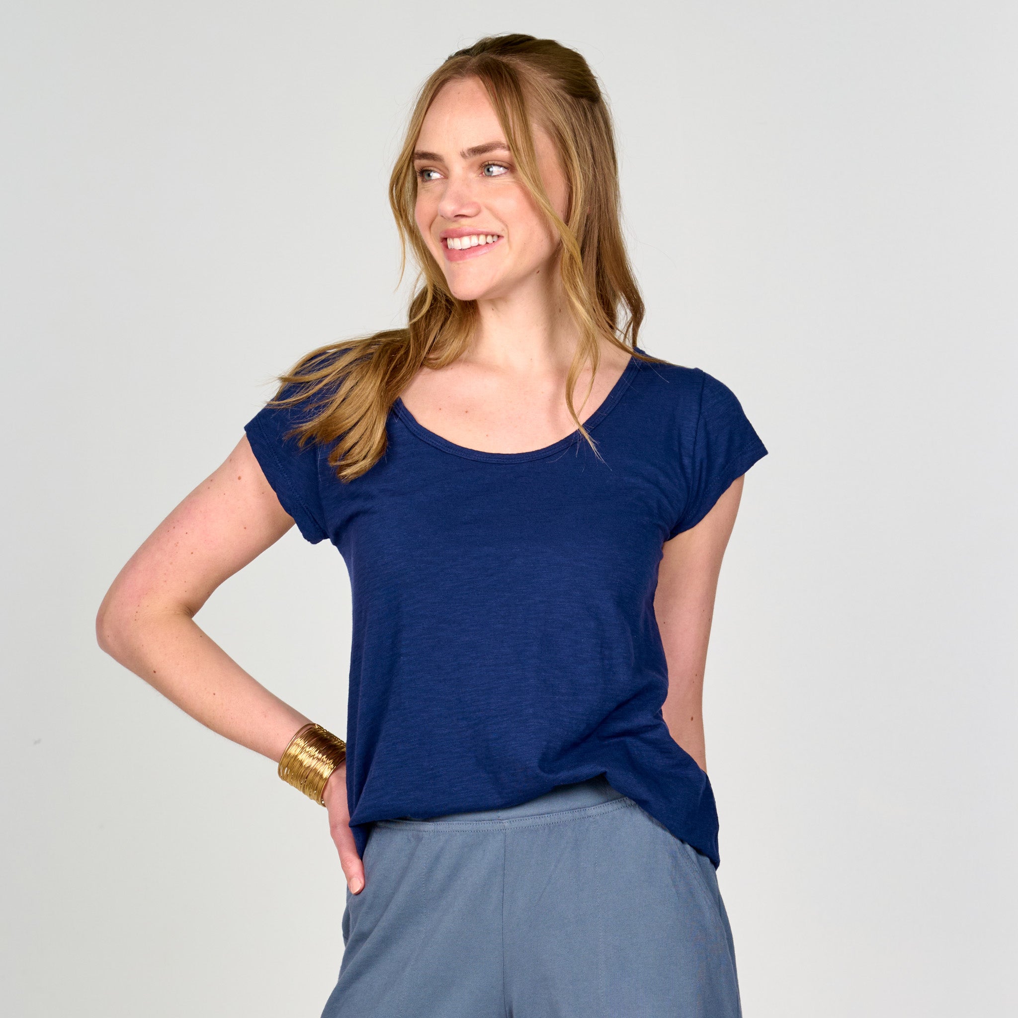 Vintage Scoop Neck T