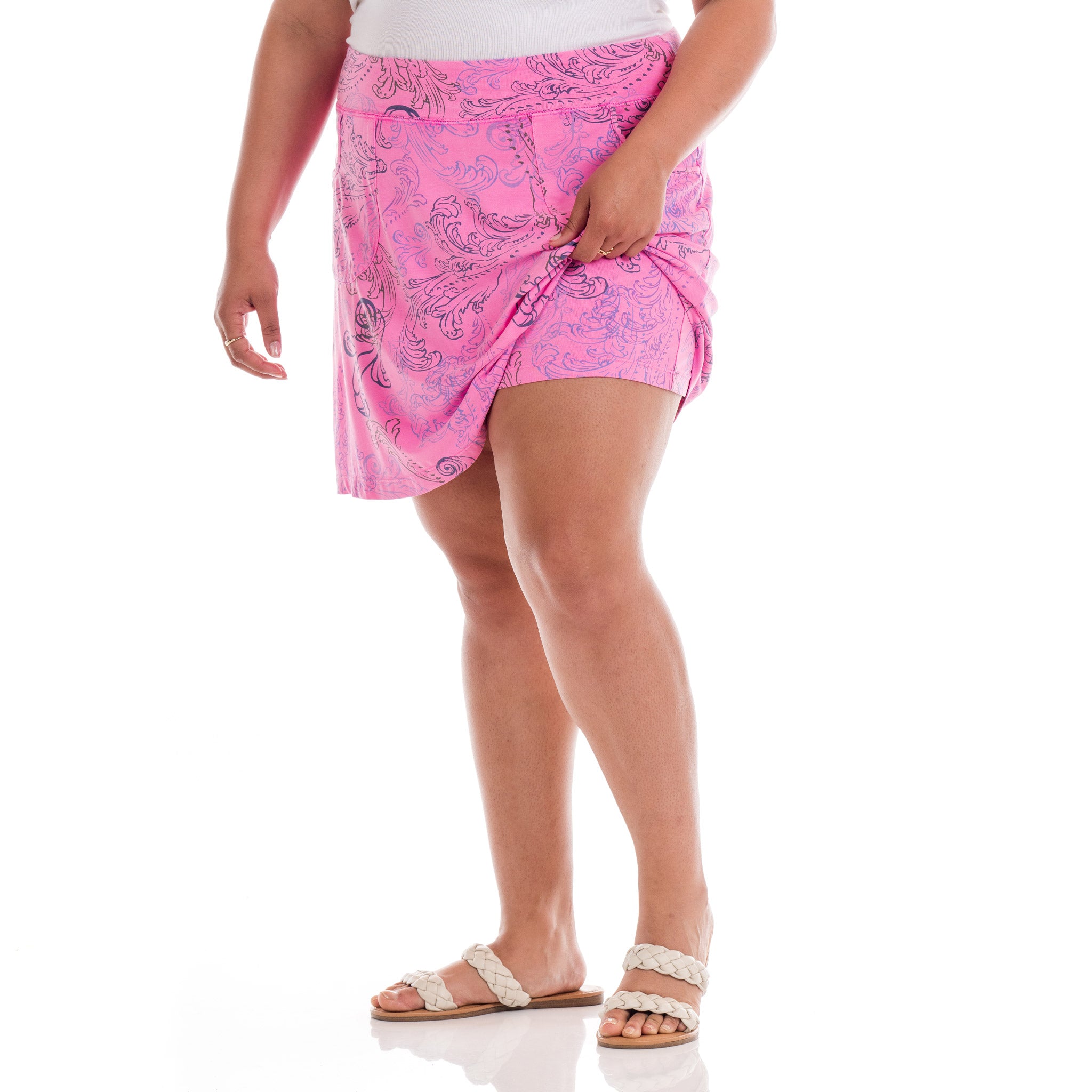 Waverley Swirl City Skort | Plus Size