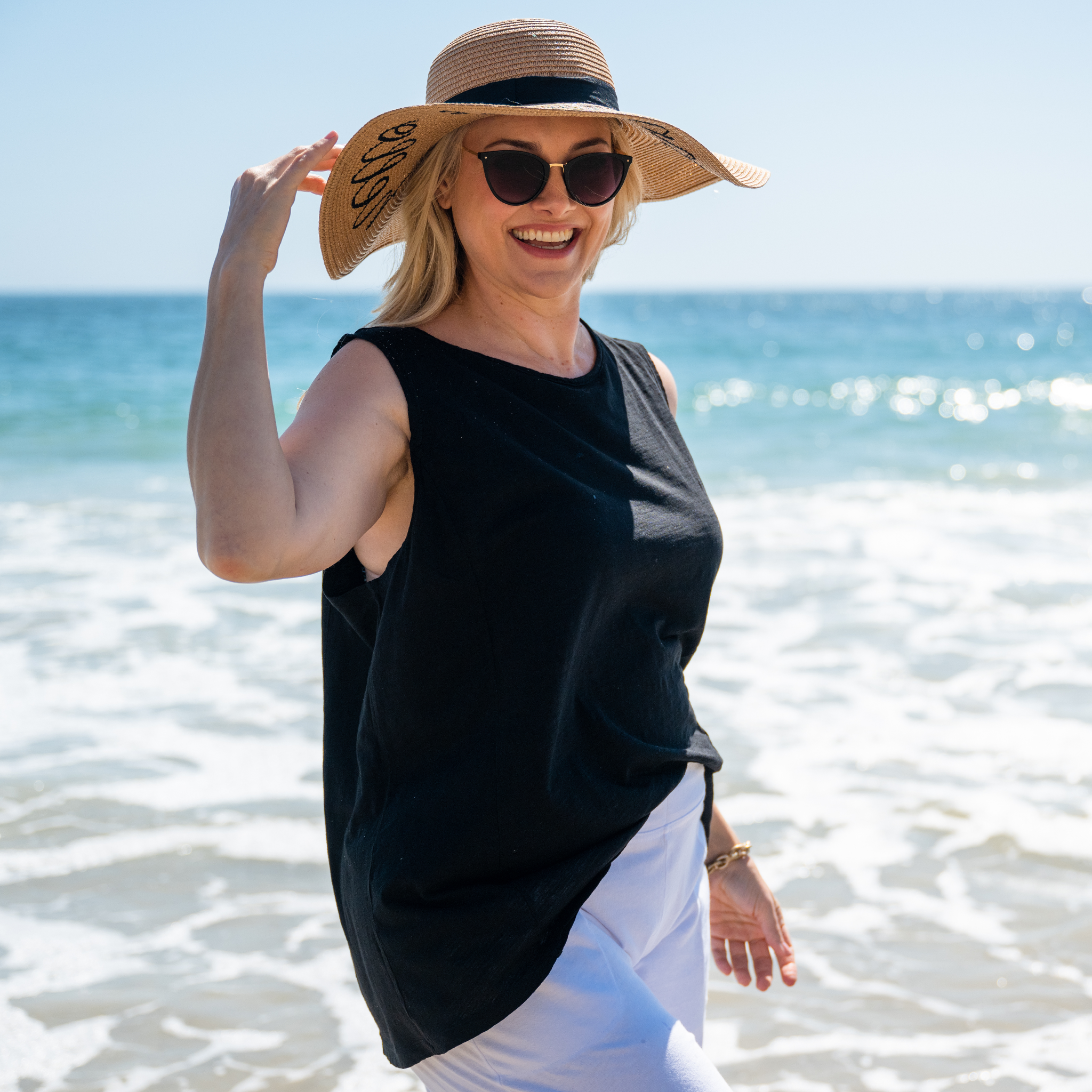 plus size beachy tank