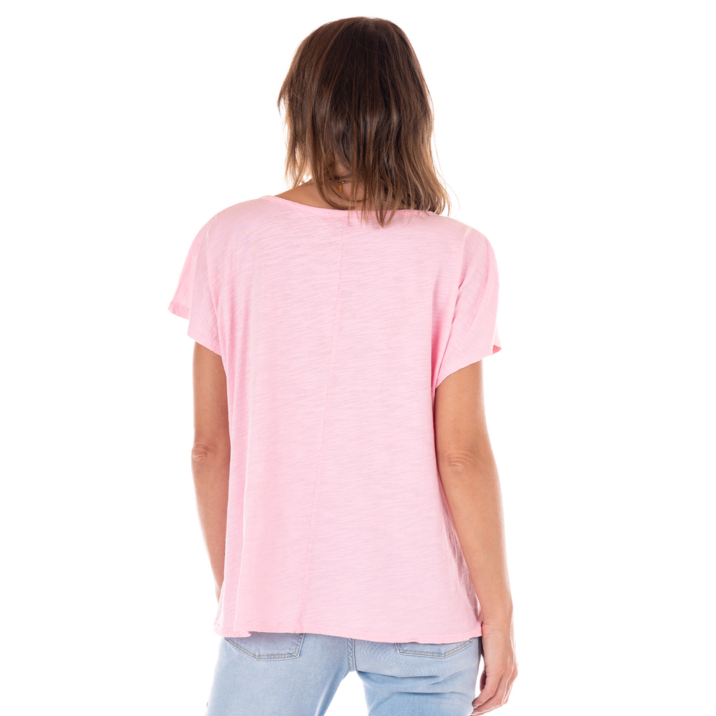 casual pink shirt for women