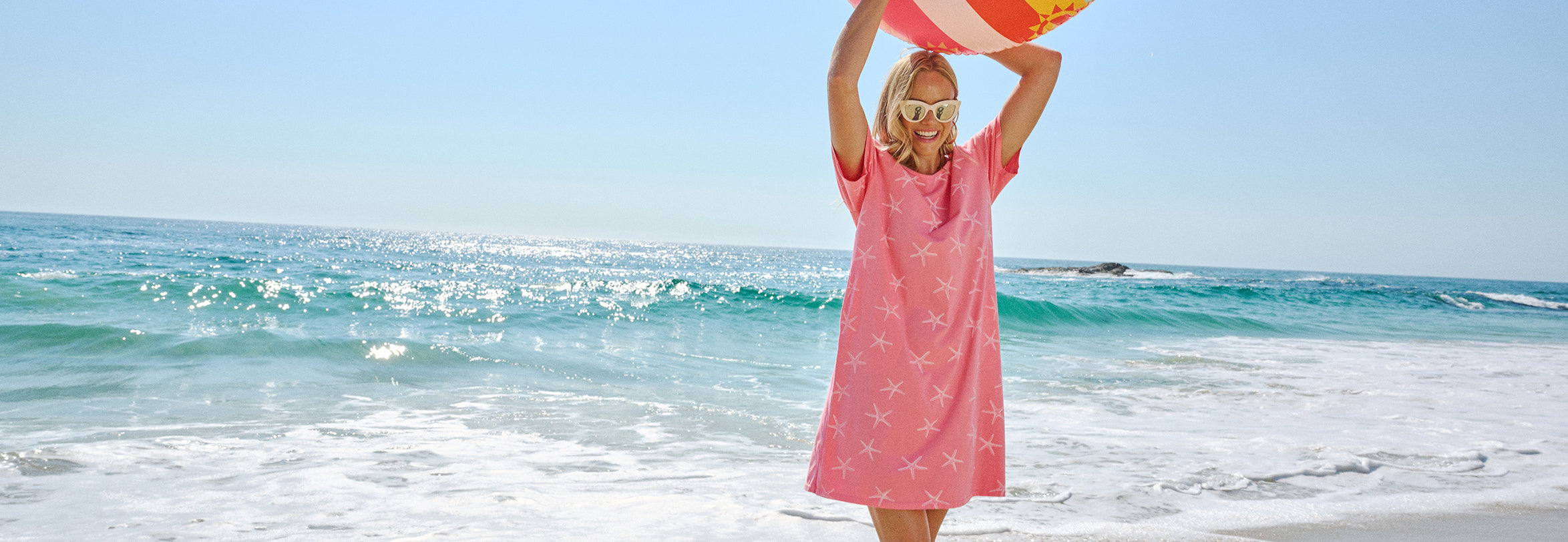 Sea Star Print Dresses