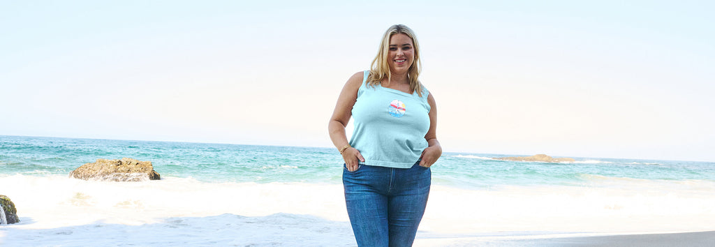 Freedom Sand Dollar Tank Tops for July 4th