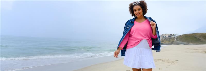 Comfortable plus size skirts