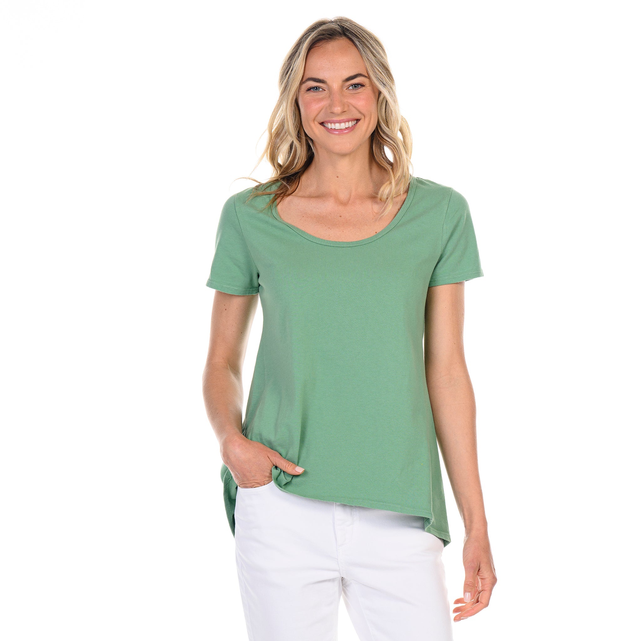 Kimmi Top Daffodil-Lagoon