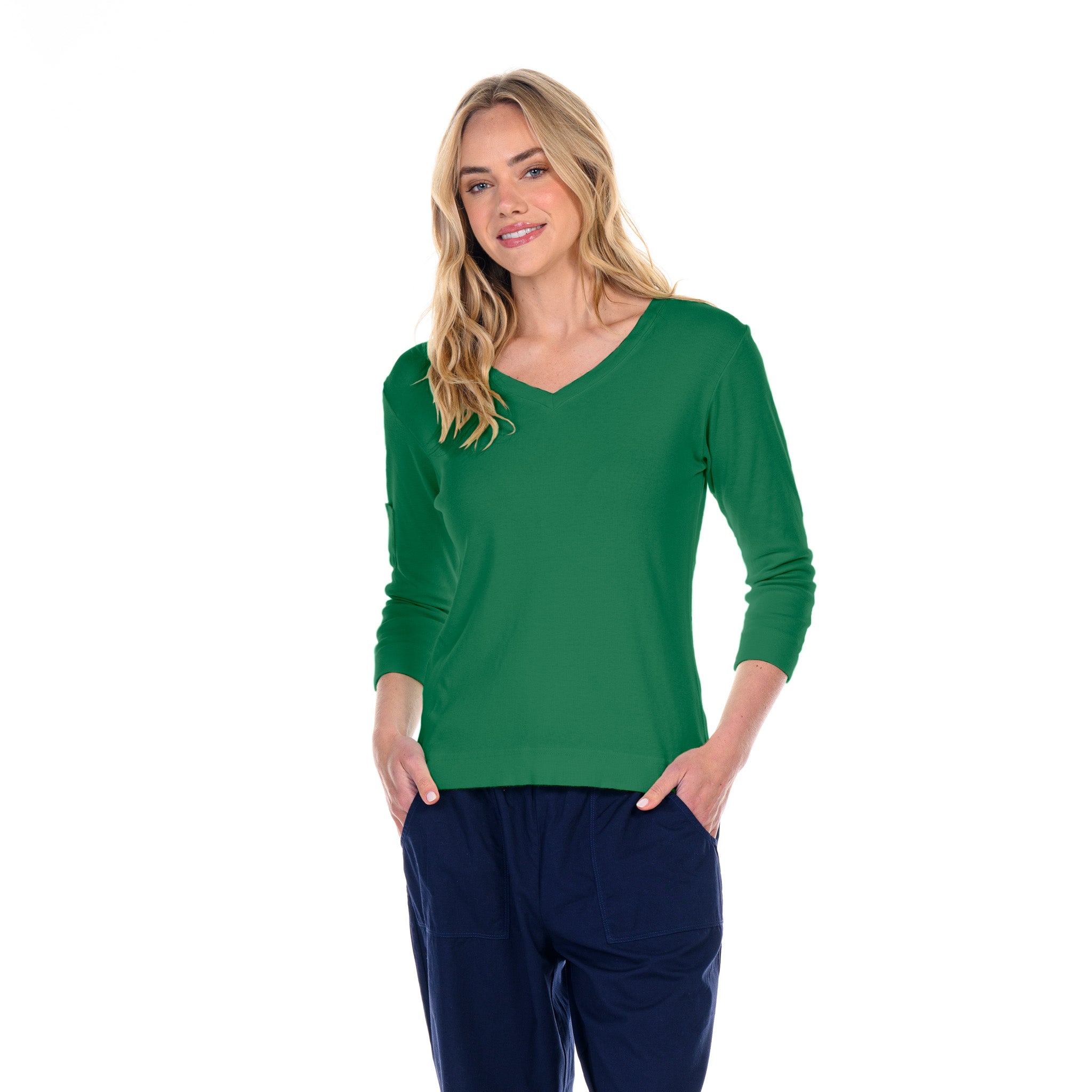 3/4 Sleeve Logo Fem T - 2025 Fall Colors