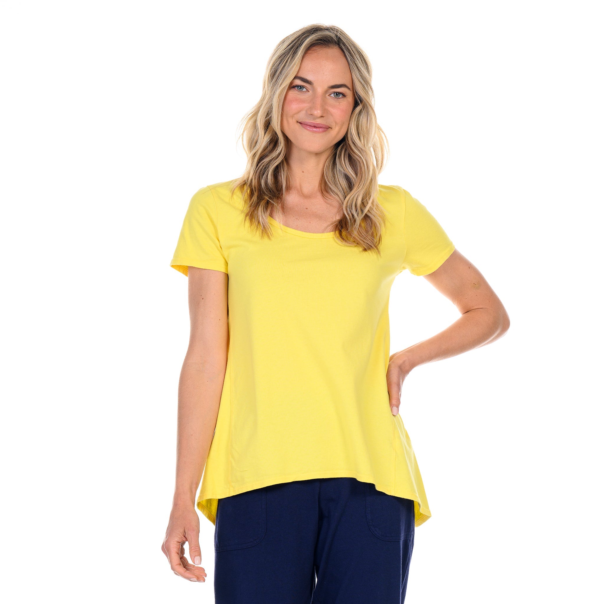 Kimmi Top Daffodil-Lagoon