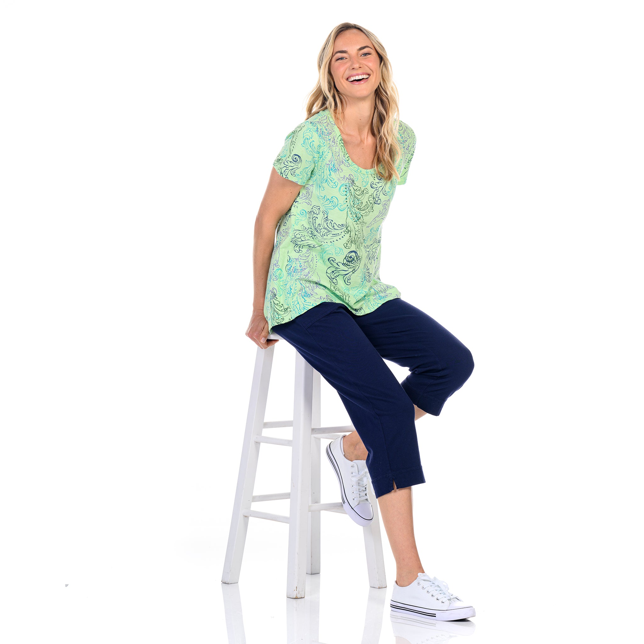 Waverley Swirl Luna Top