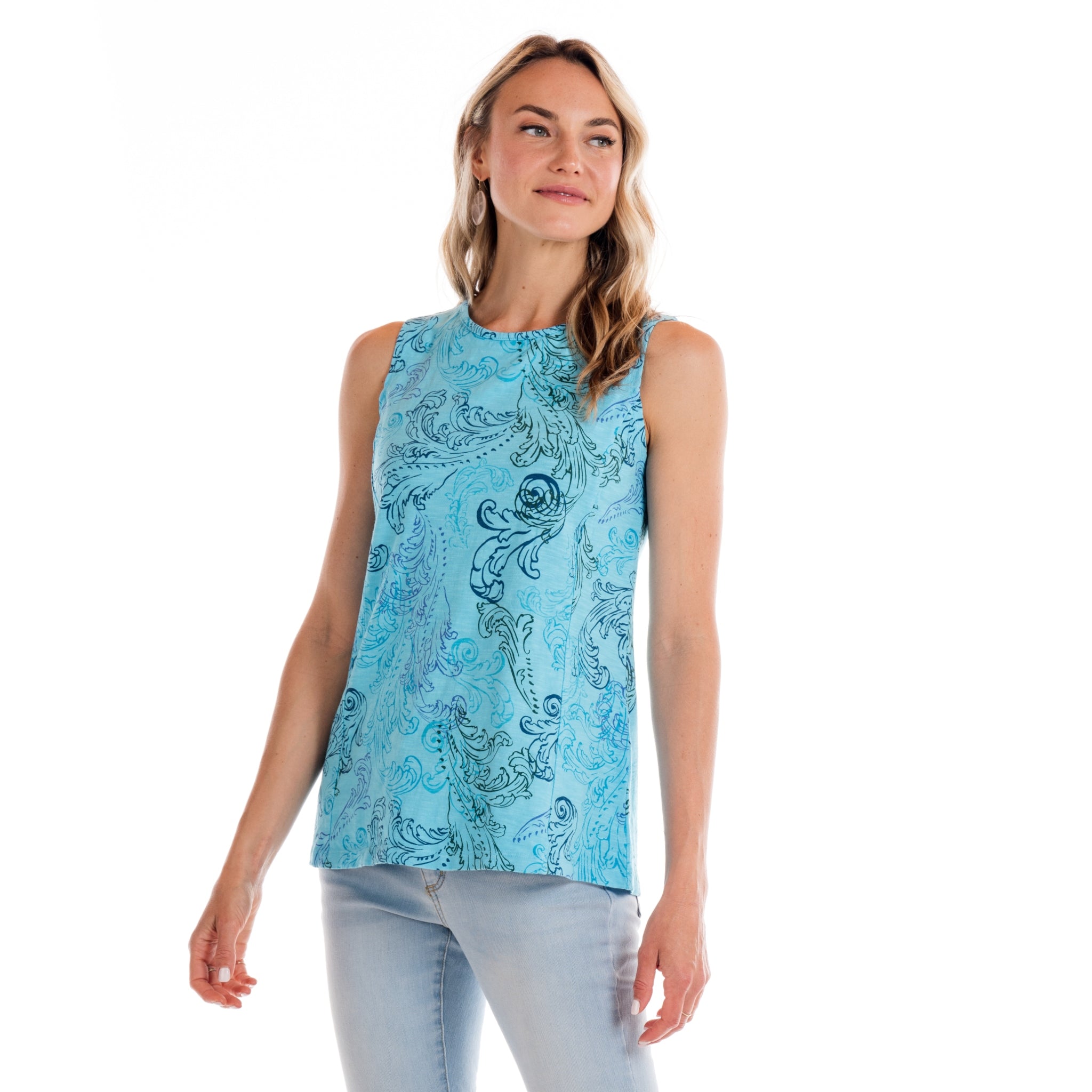 Waverley Swirl Chloe Tank | Plus Size