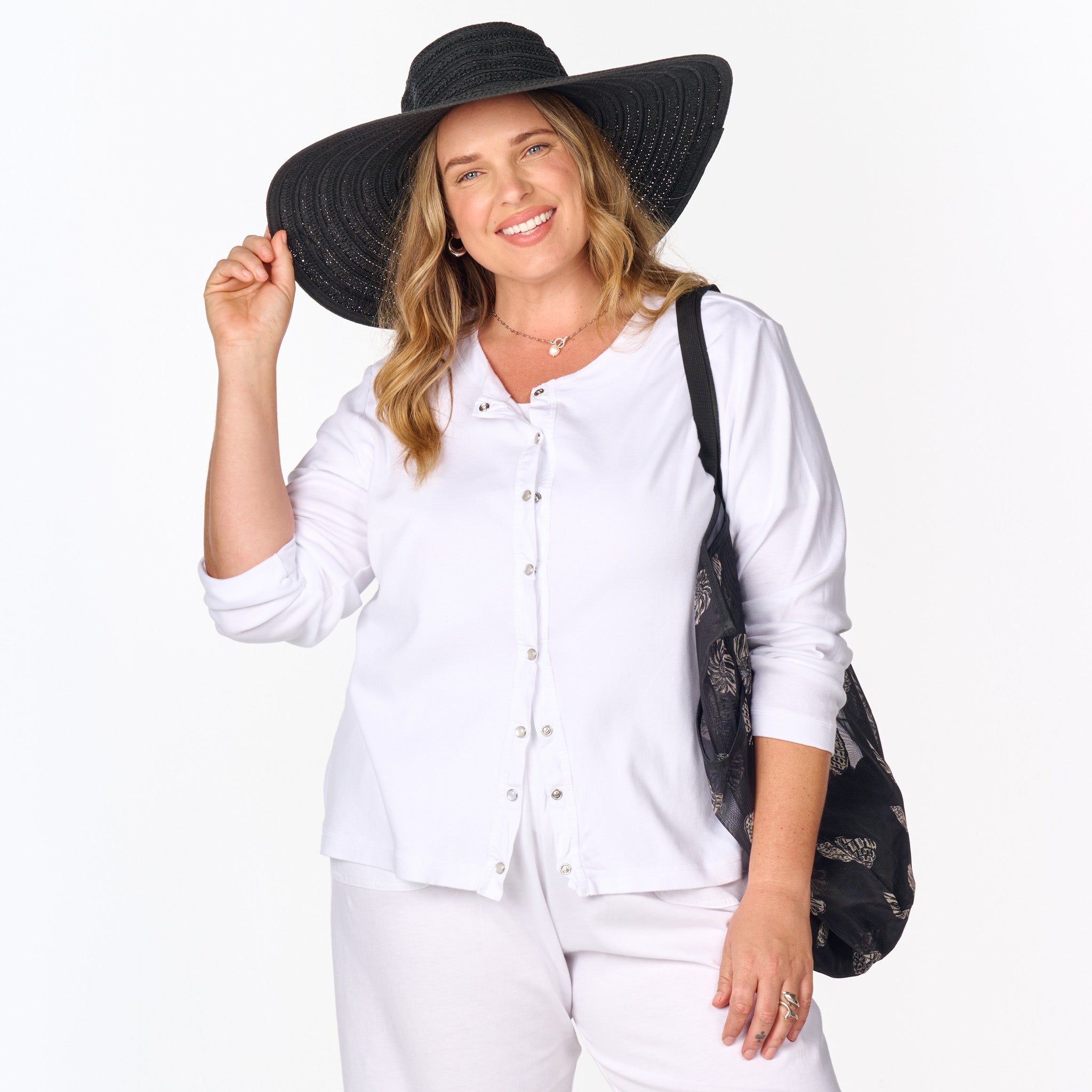 Baby Rib Cardigan | Plus Size