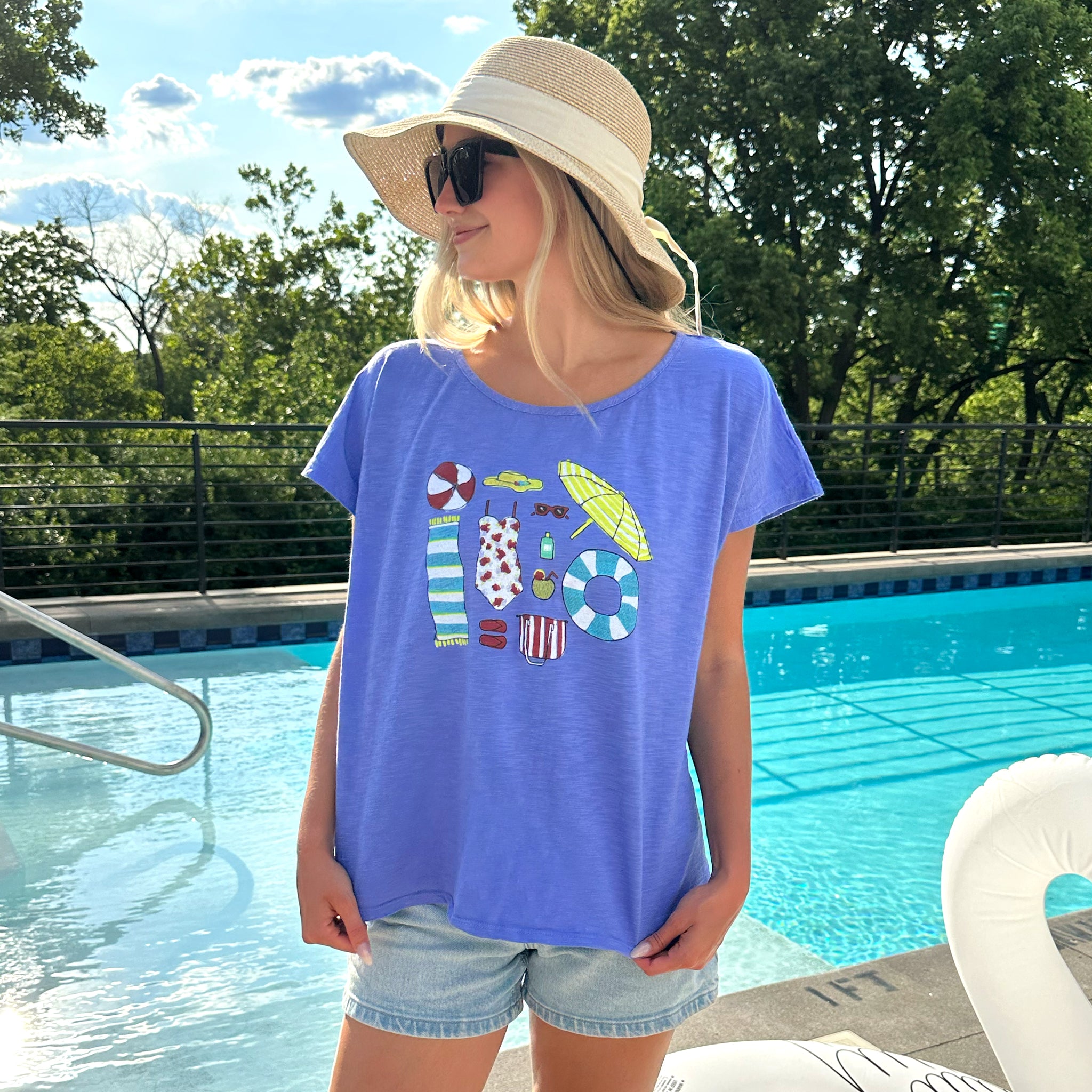 Beach Day Essentials Keepsake T
