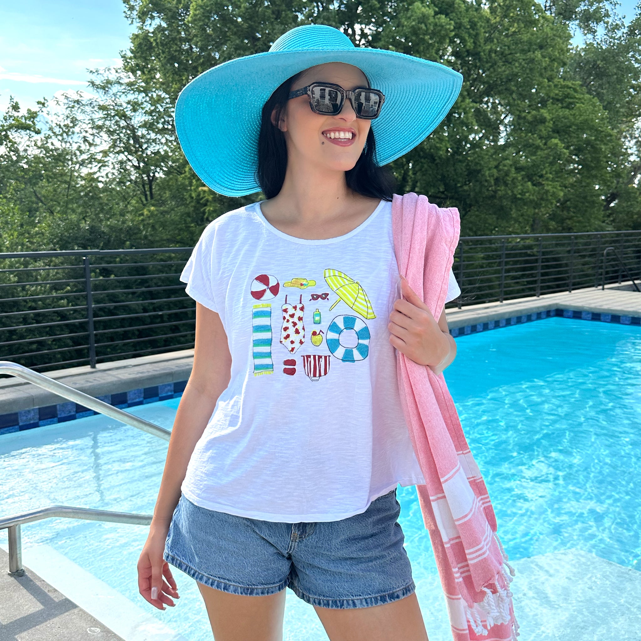 Beach Day Essentials Keepsake T