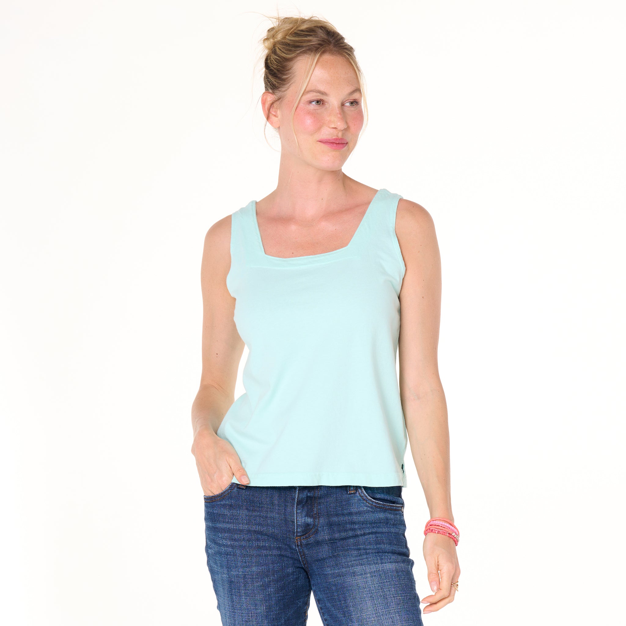 Boxy Tank Summer Colors