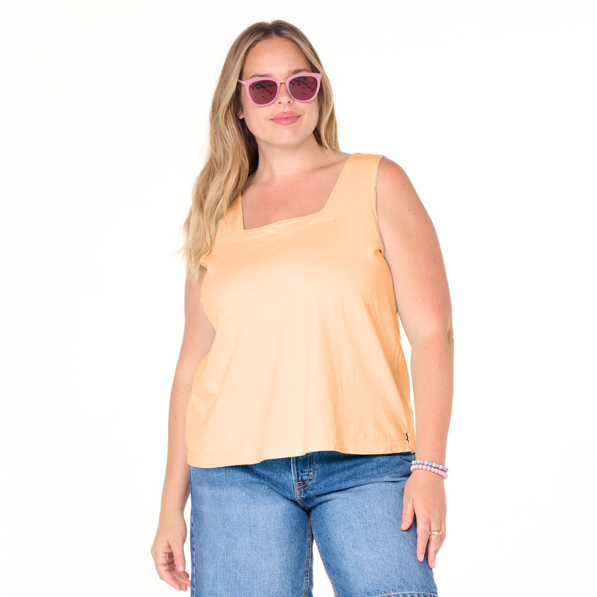Boxy Tank | Plus Size Summer Colors