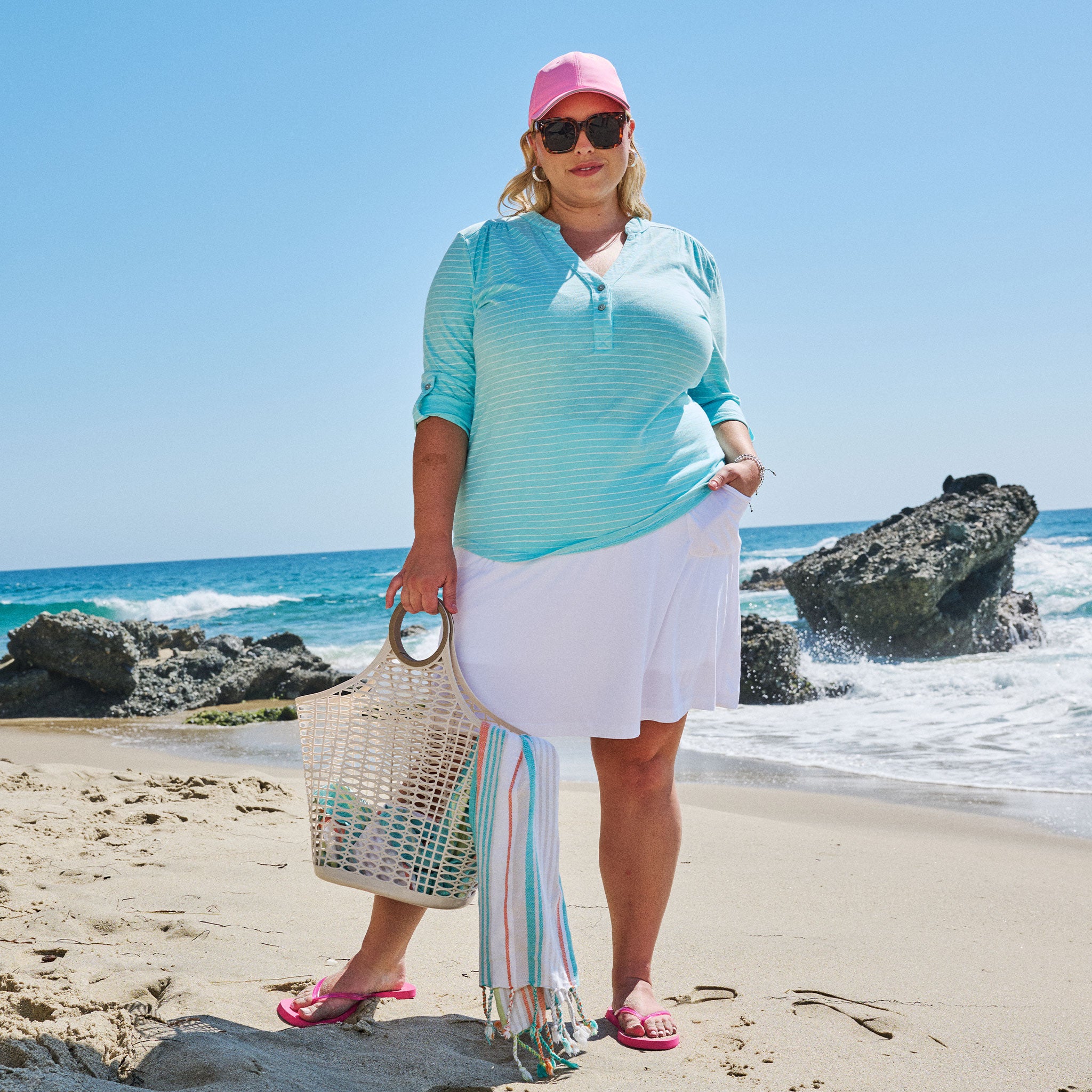 City Skort Plus Size