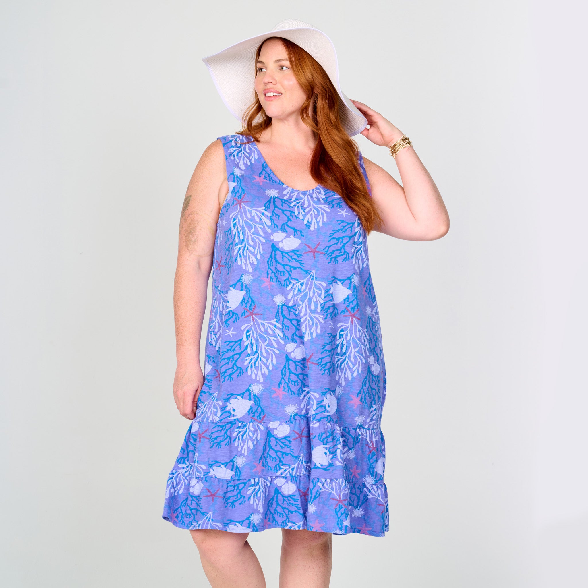 Coral Reef Melody Dress | Plus Size