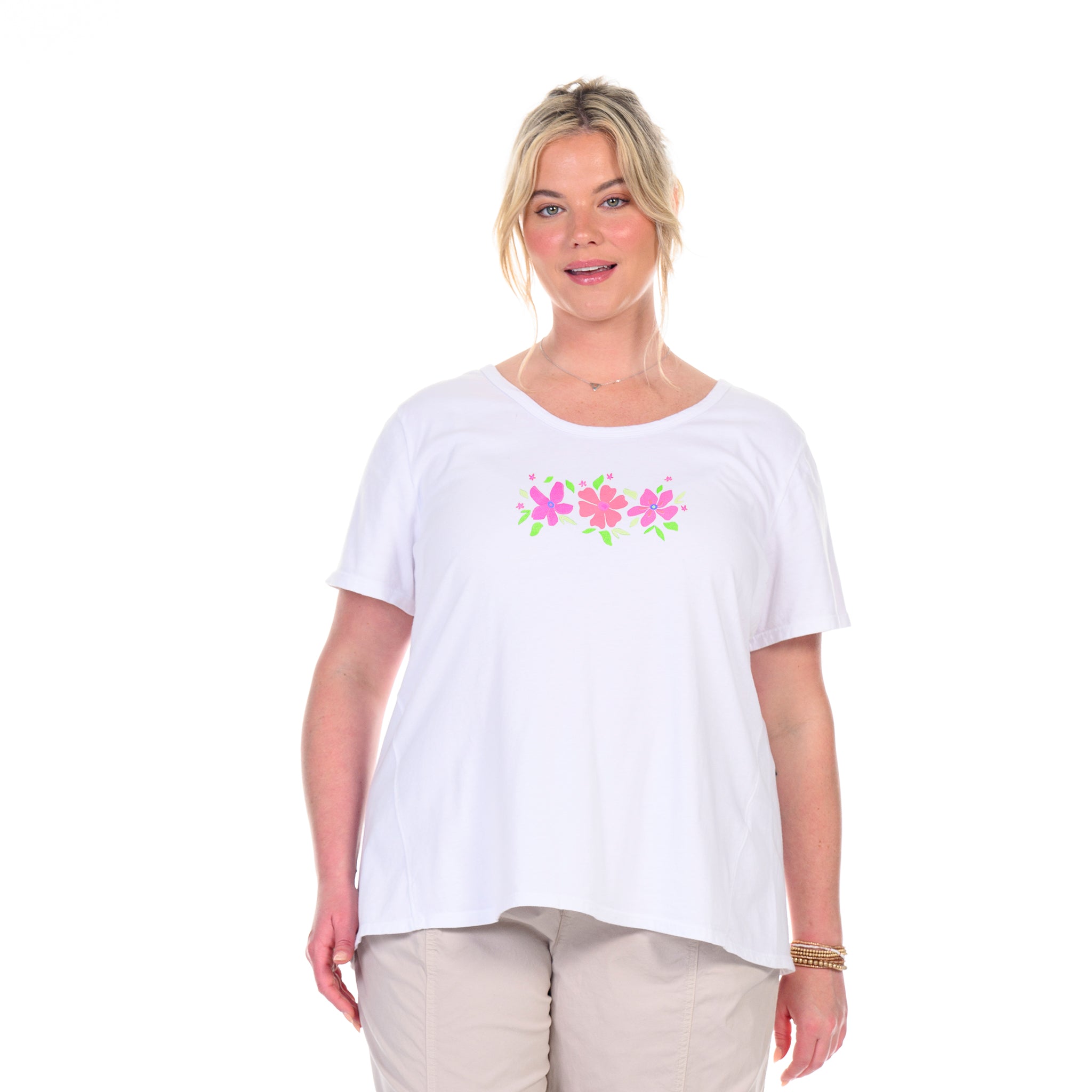 Cosmo Bouquet Kimmi Top | Plus Size