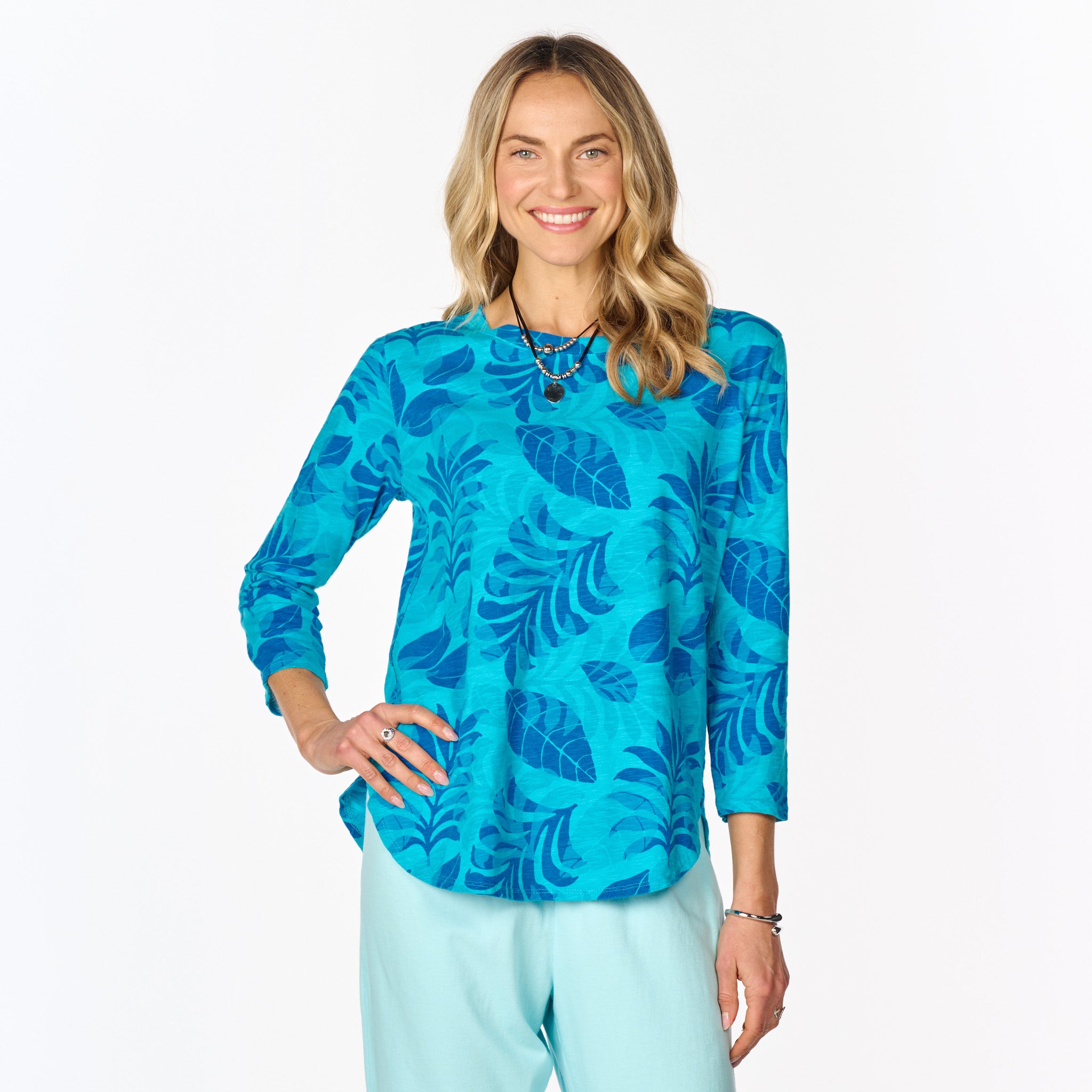 Fiji Palm Catalina Top | Clearance