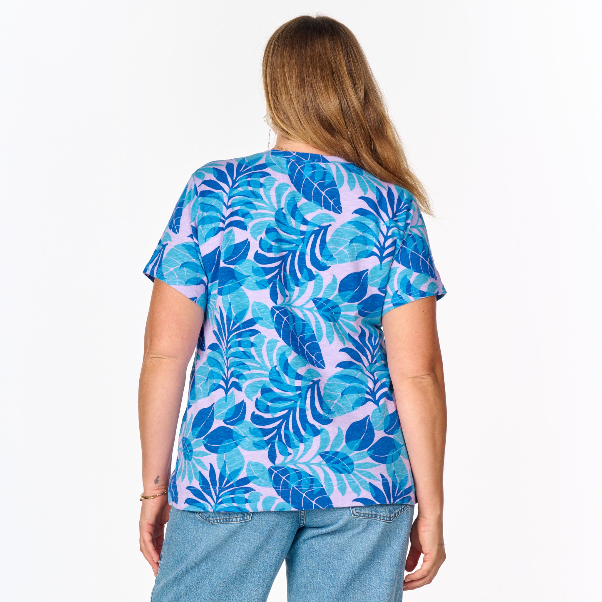 Fiji Palm Versatile T | Plus Size
