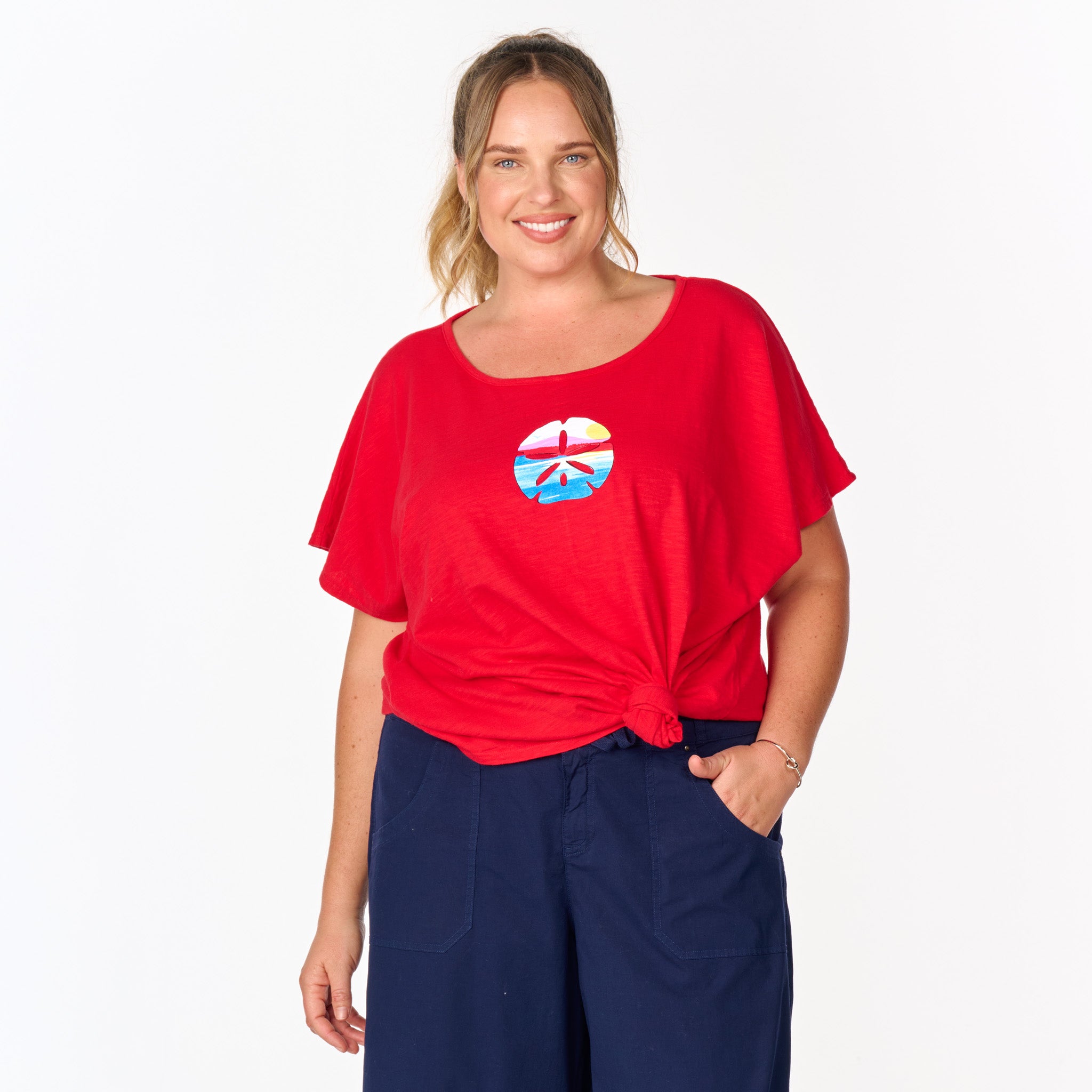 Freedom Sand Dollar Keepsake T | Plus Size