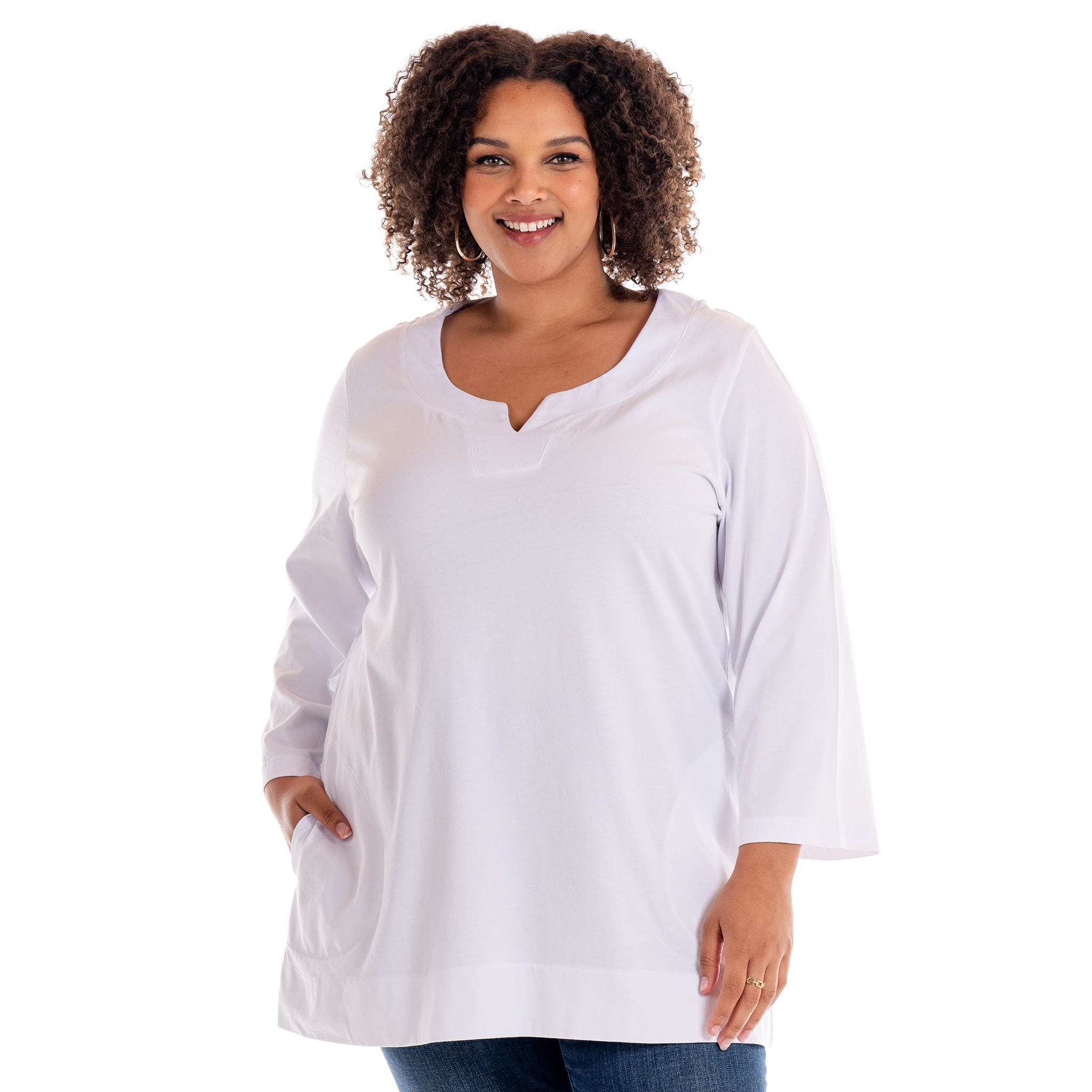 Jersey Tunic | Plus Size