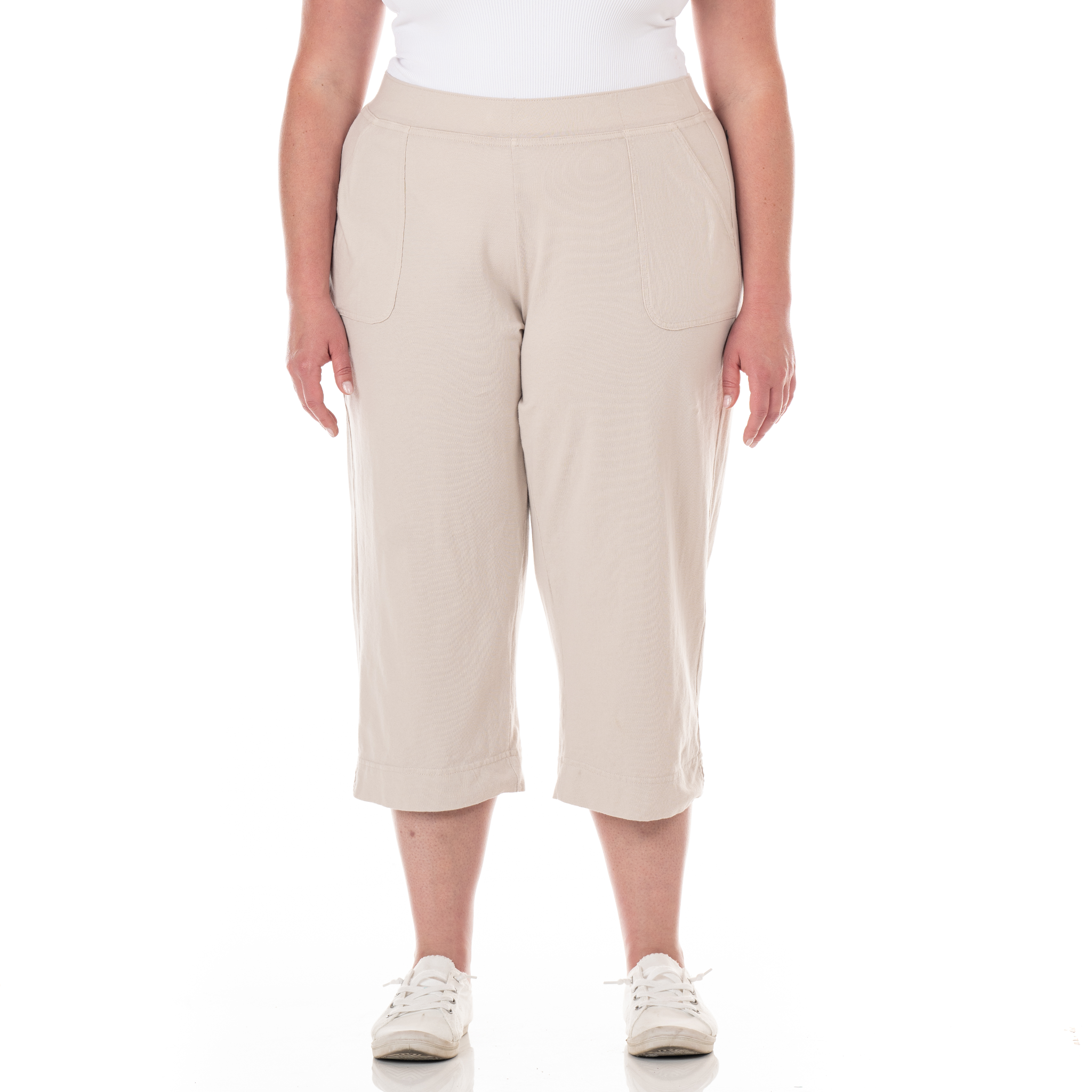 ladies plus size capris