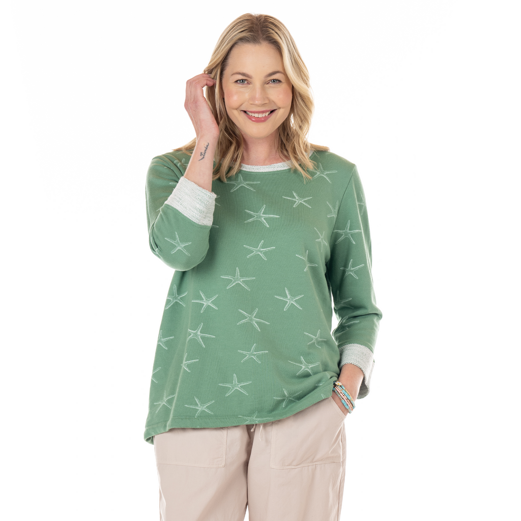 starfish sweater for women