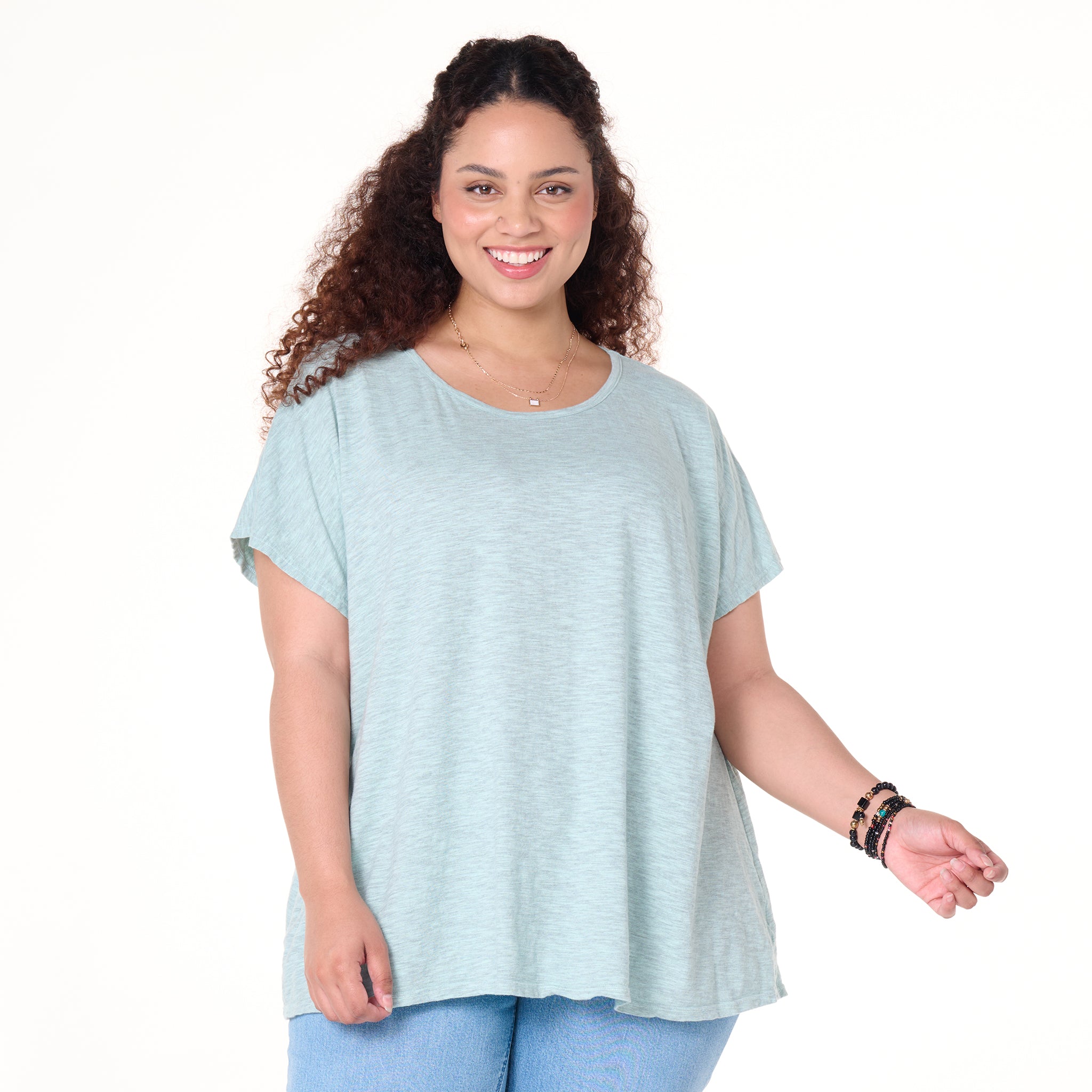 Gia Keepsake T | Plus Size Summer Colors