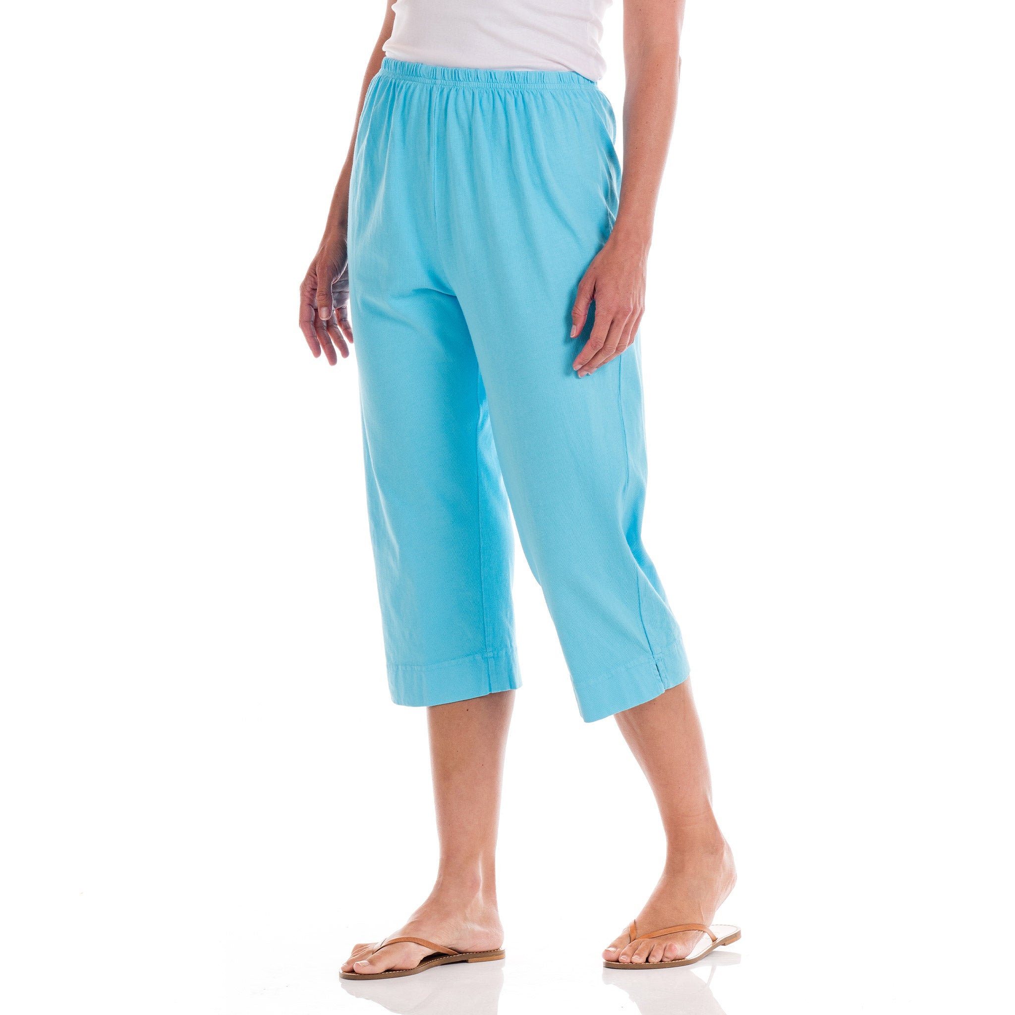 womens jersey capris