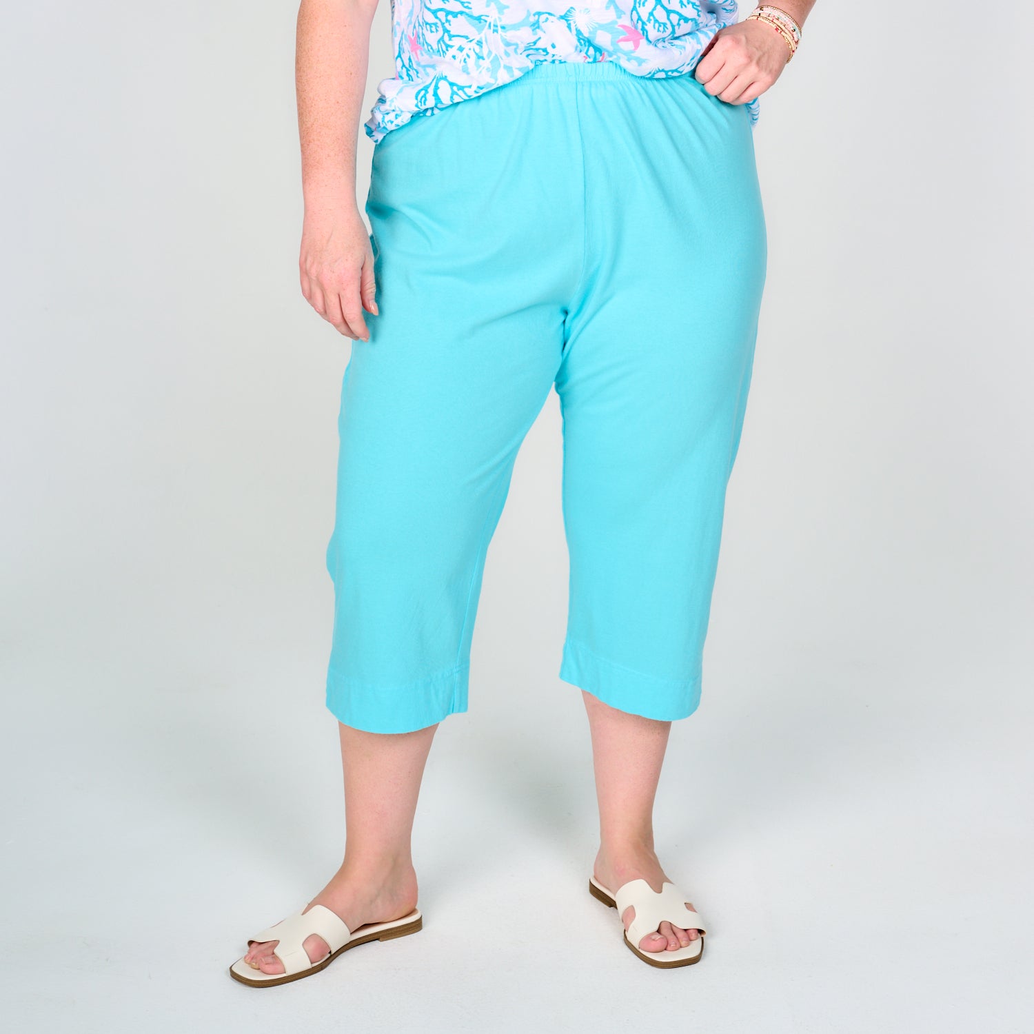 Jersey Capris | Plus Size