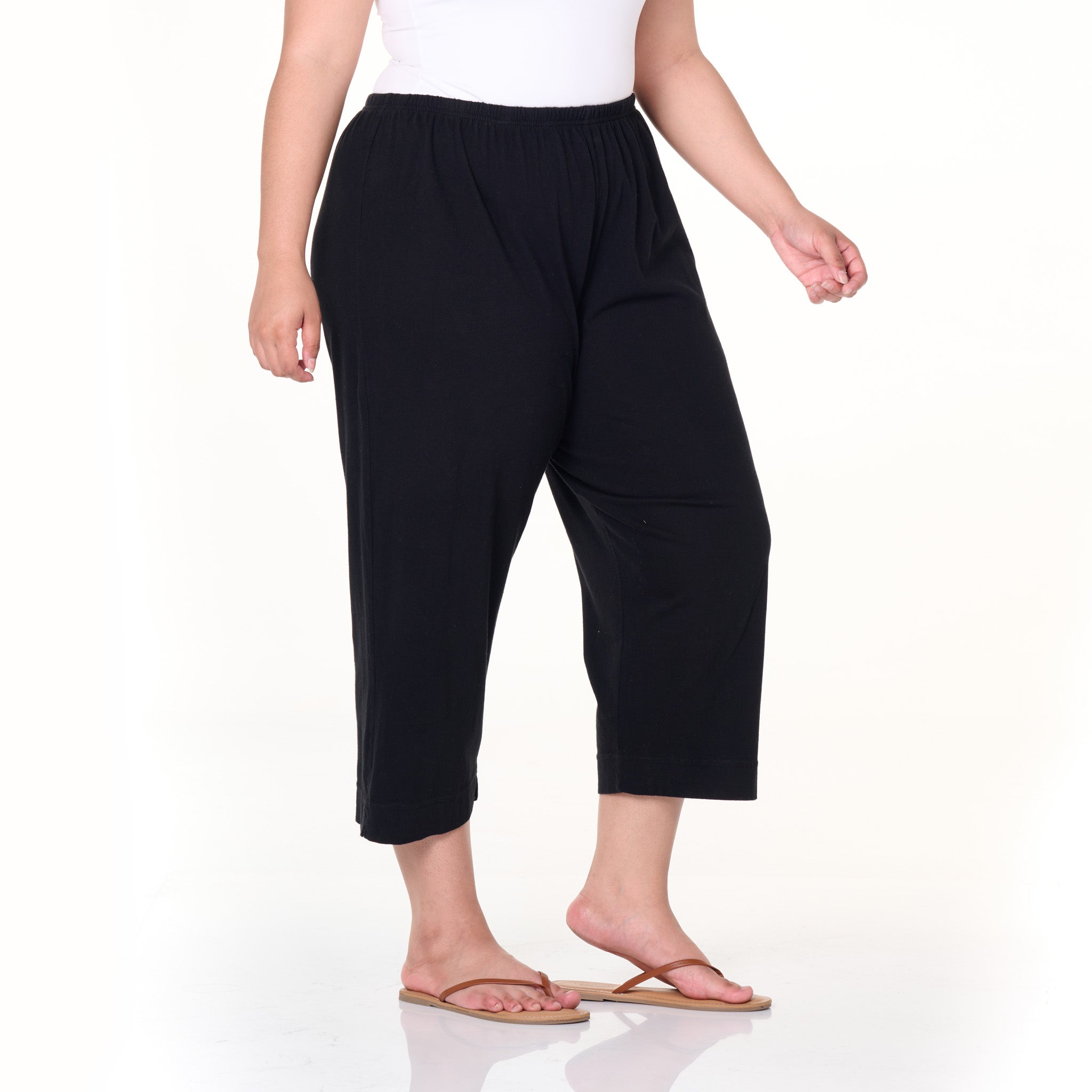 Jersey Capris | Plus Size
