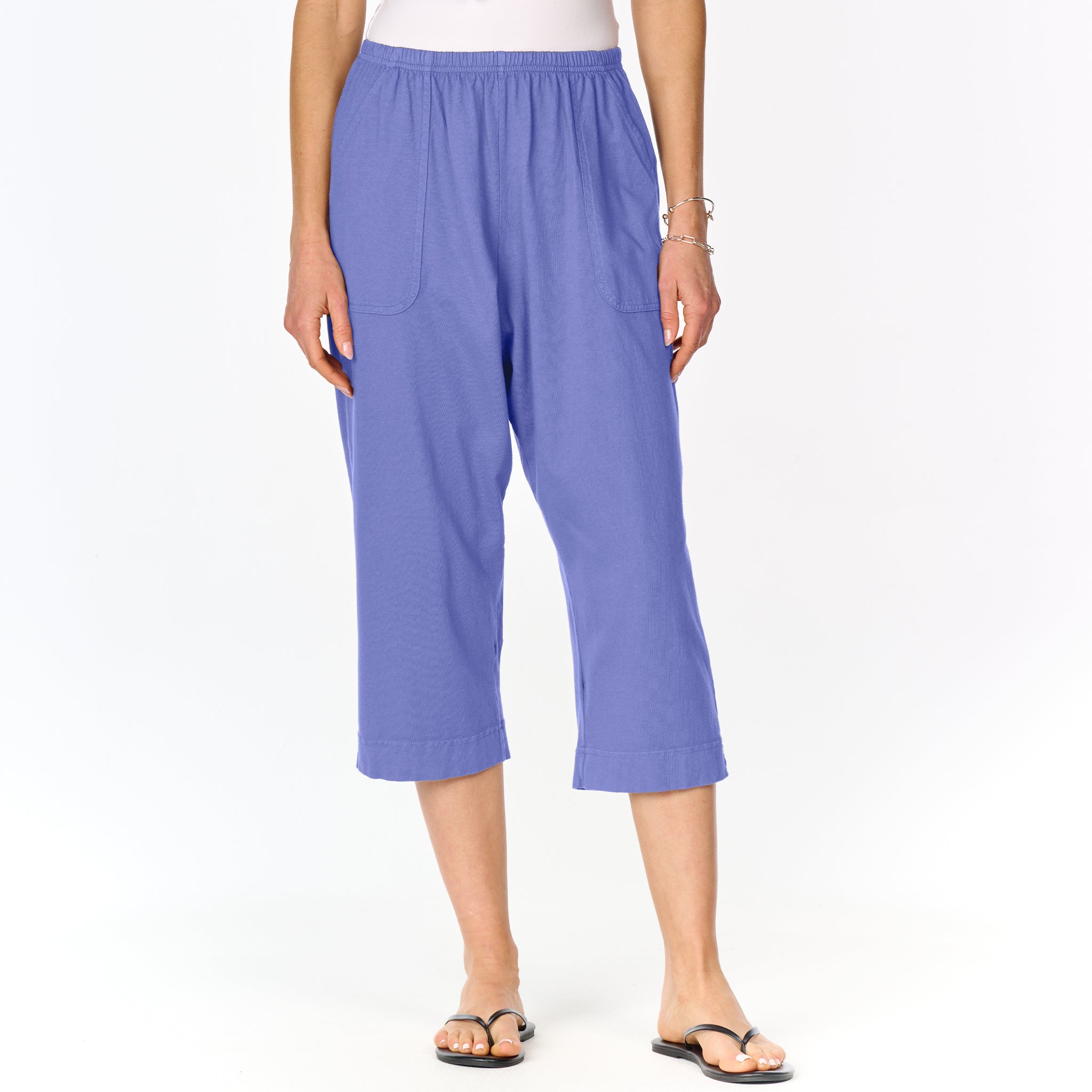 Jersey Pocket Capris