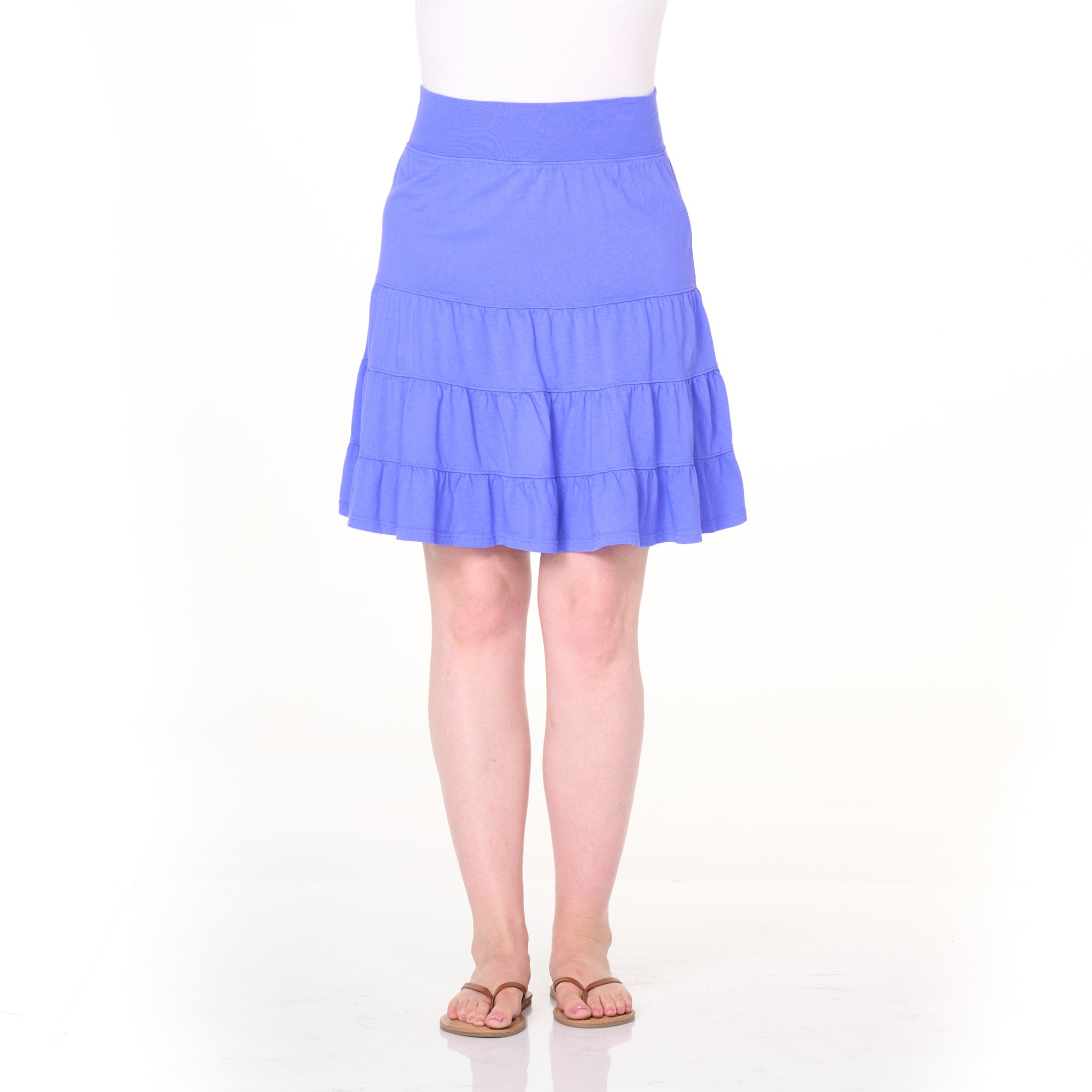 Jersey Tiered Skirt