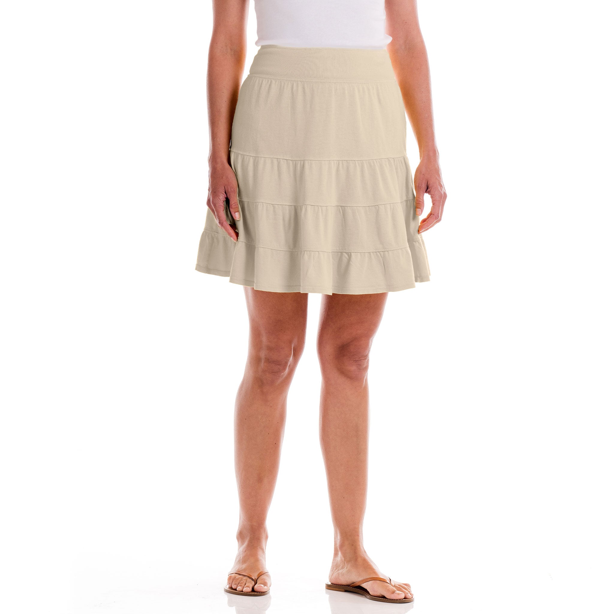 Jersey Tiered Skirt - 2025 Fall Colors