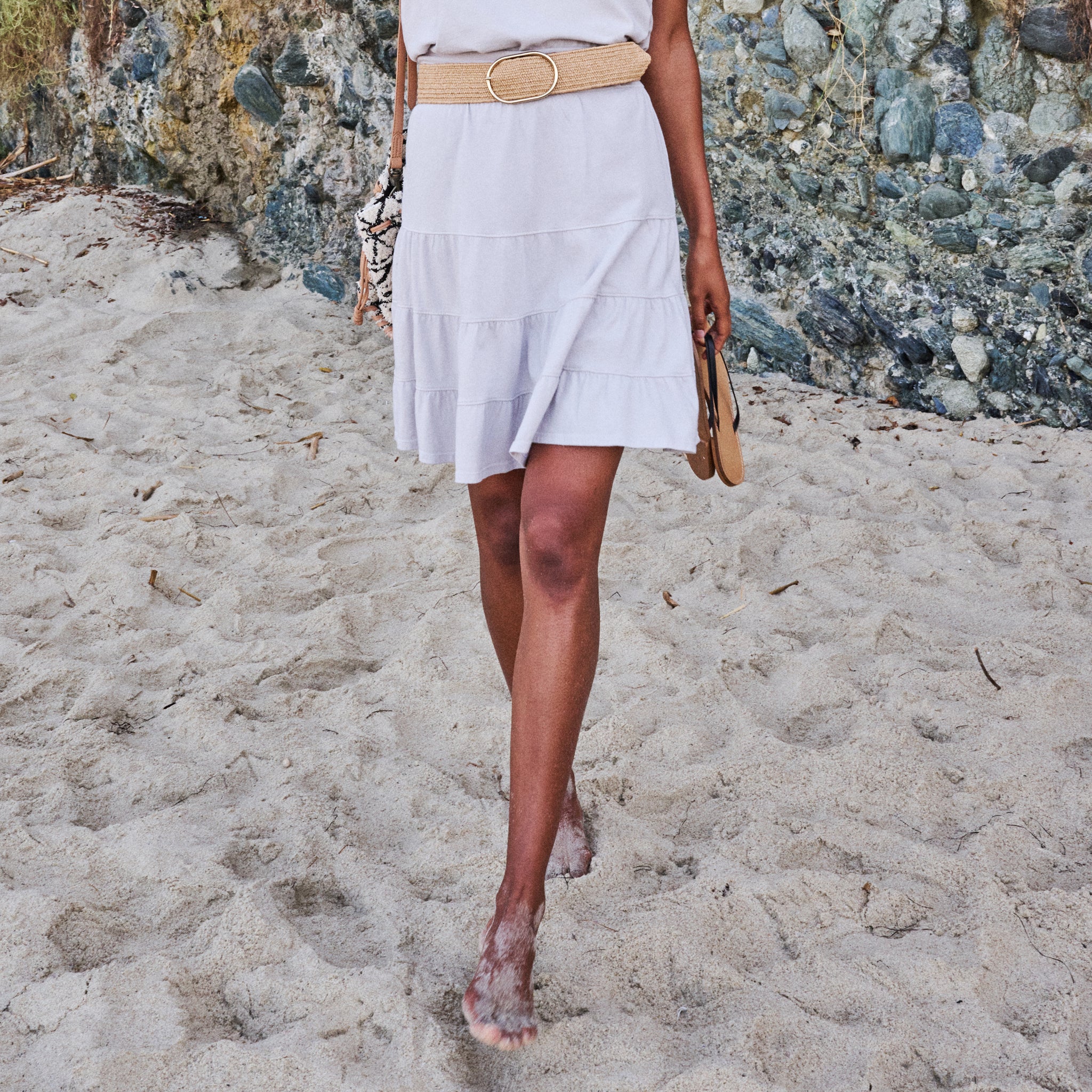 Jersey Tiered Skirt - 2025 Fall Colors