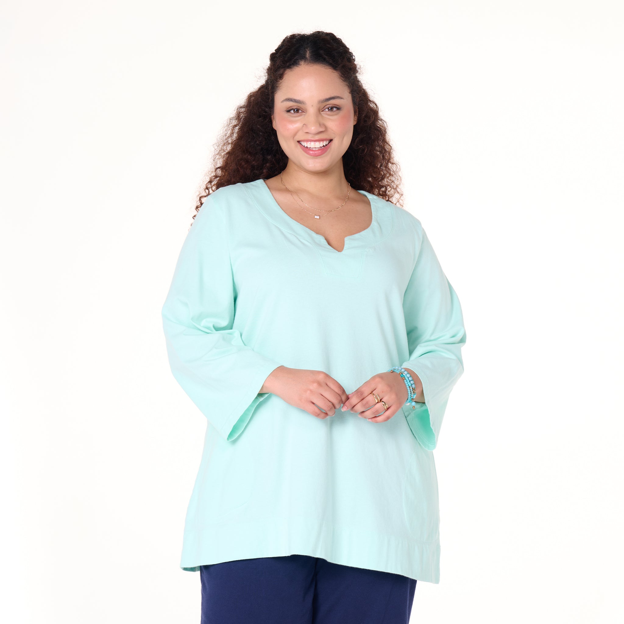 Jersey Tunic | Plus Size Summer Colors