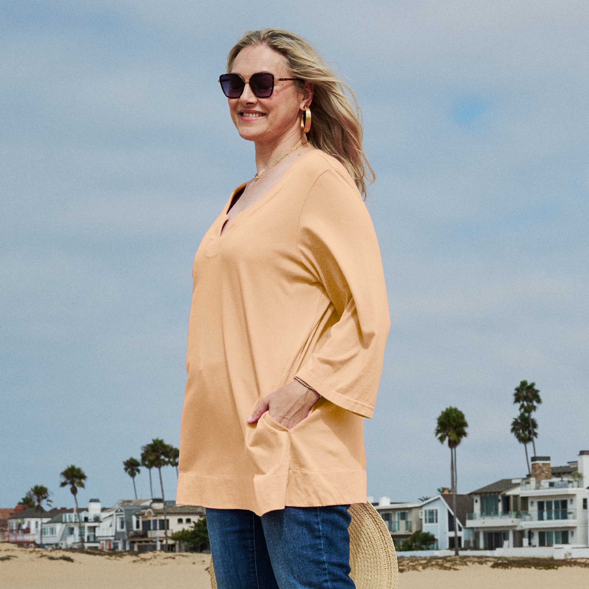 Jersey Tunic | Plus Size Summer Colors
