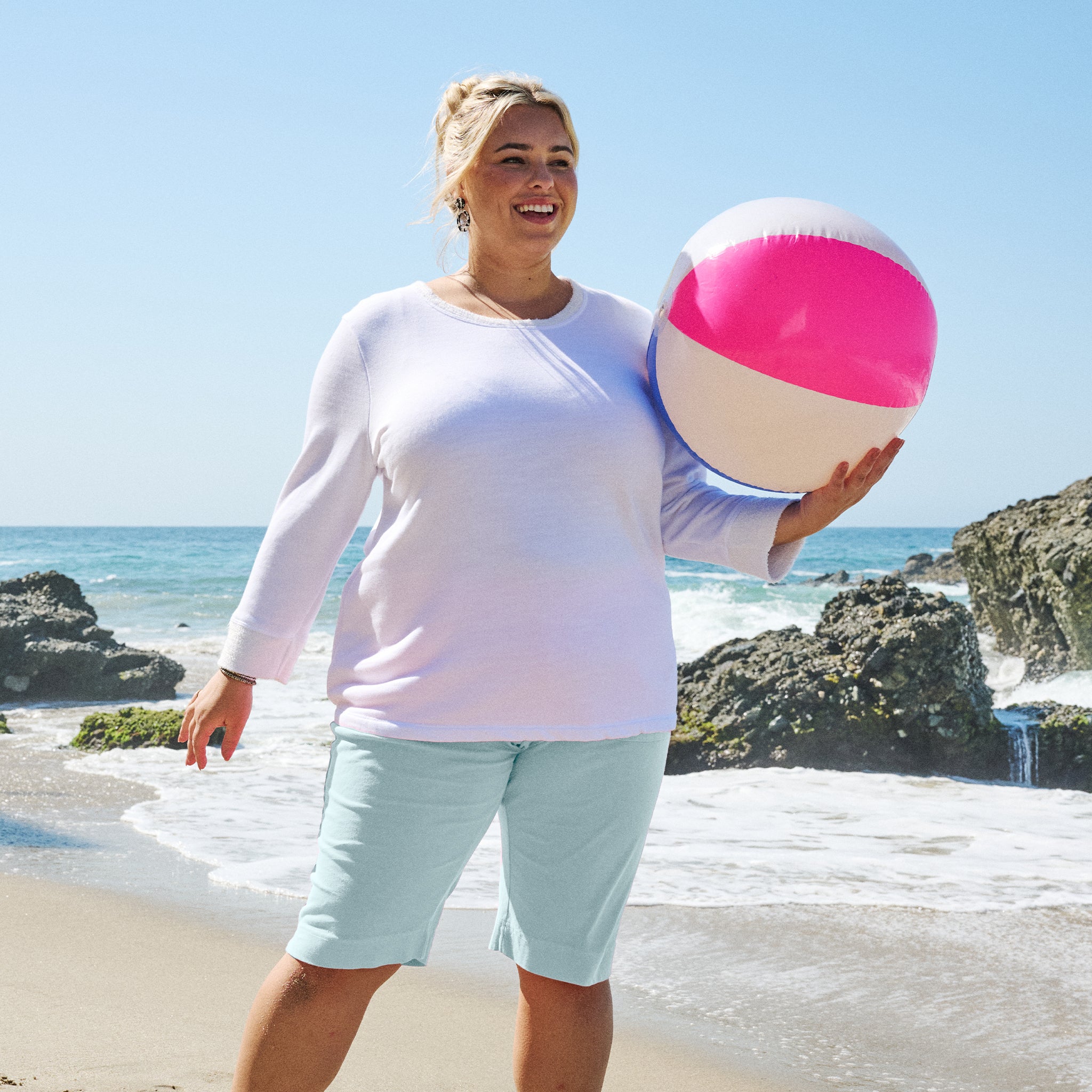 Key Largo Pedal Pushers | Plus Size Summer Colors