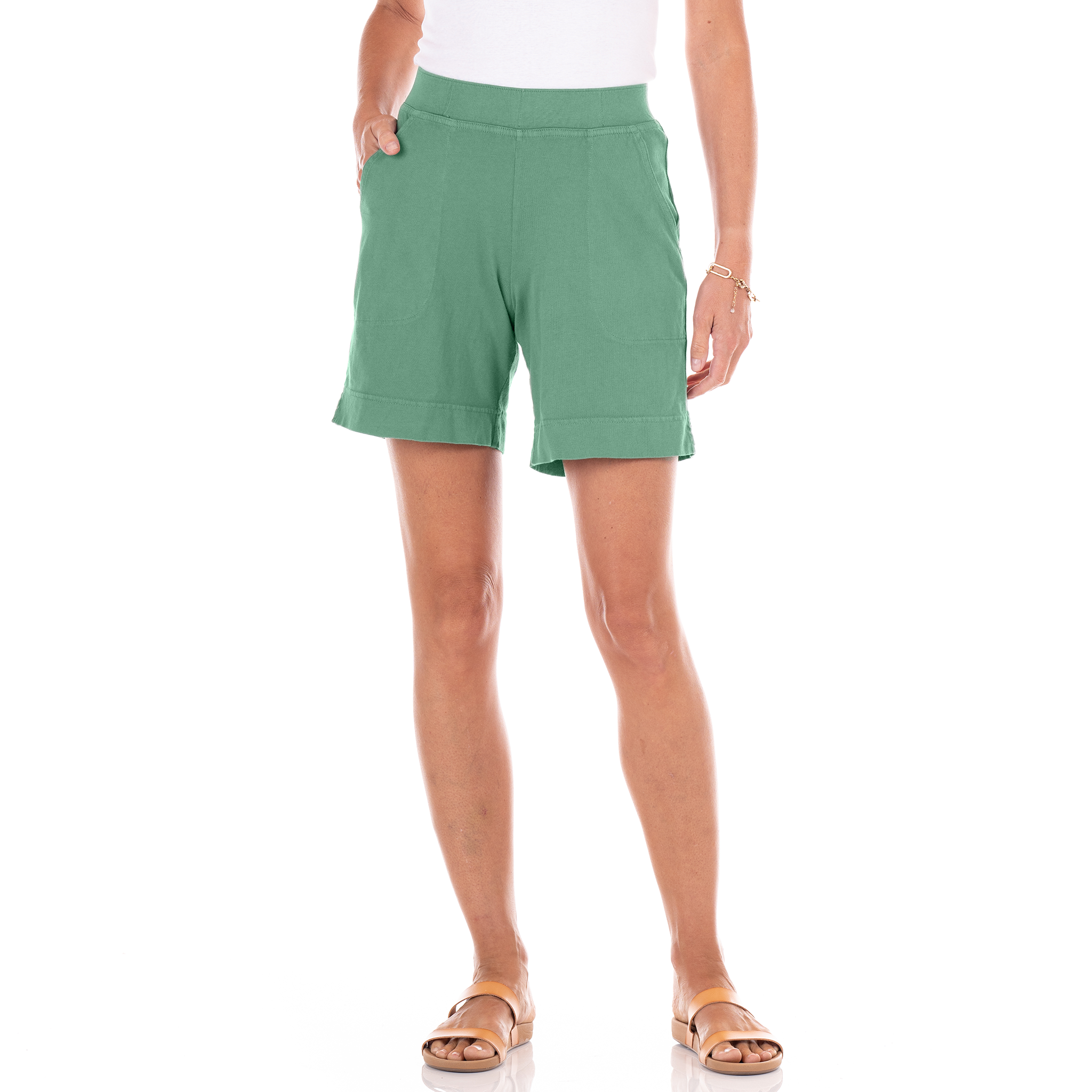 7" Key Largo Shorts Daffodil-Lagoon