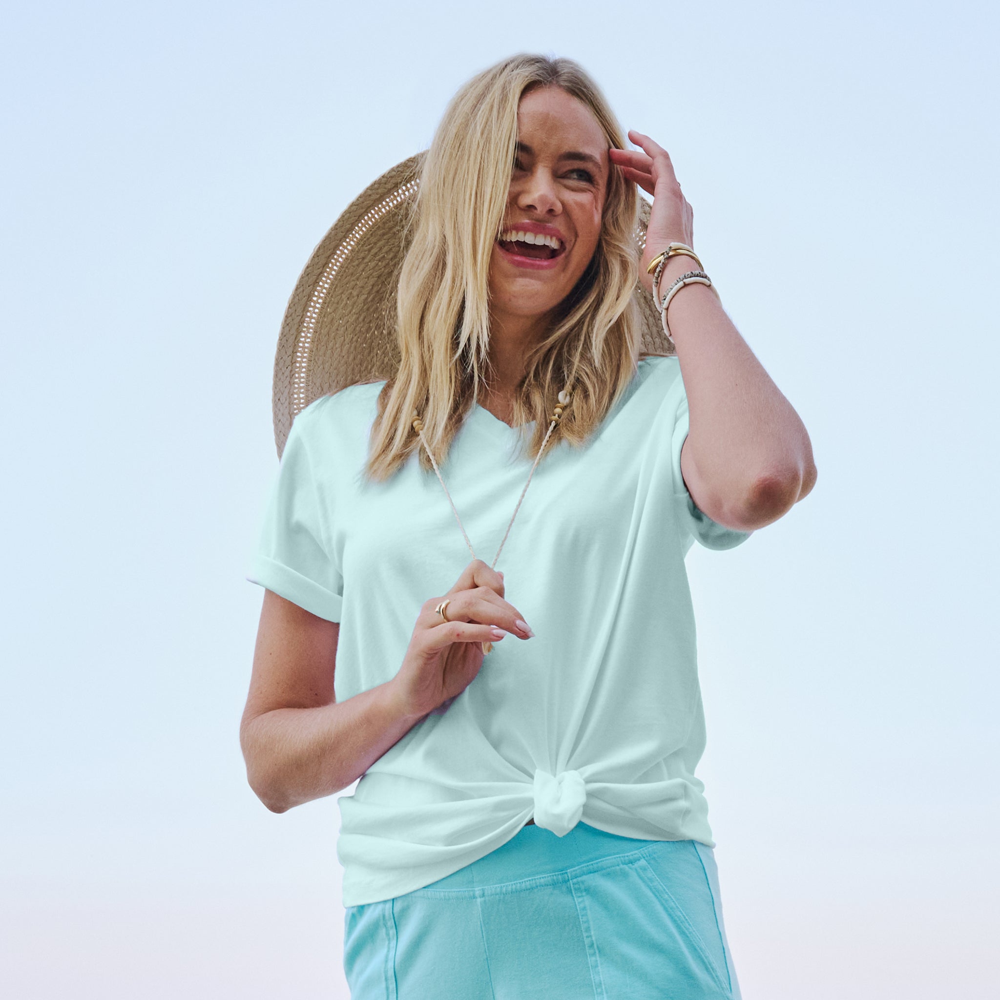 V-Neck T Summer Colors