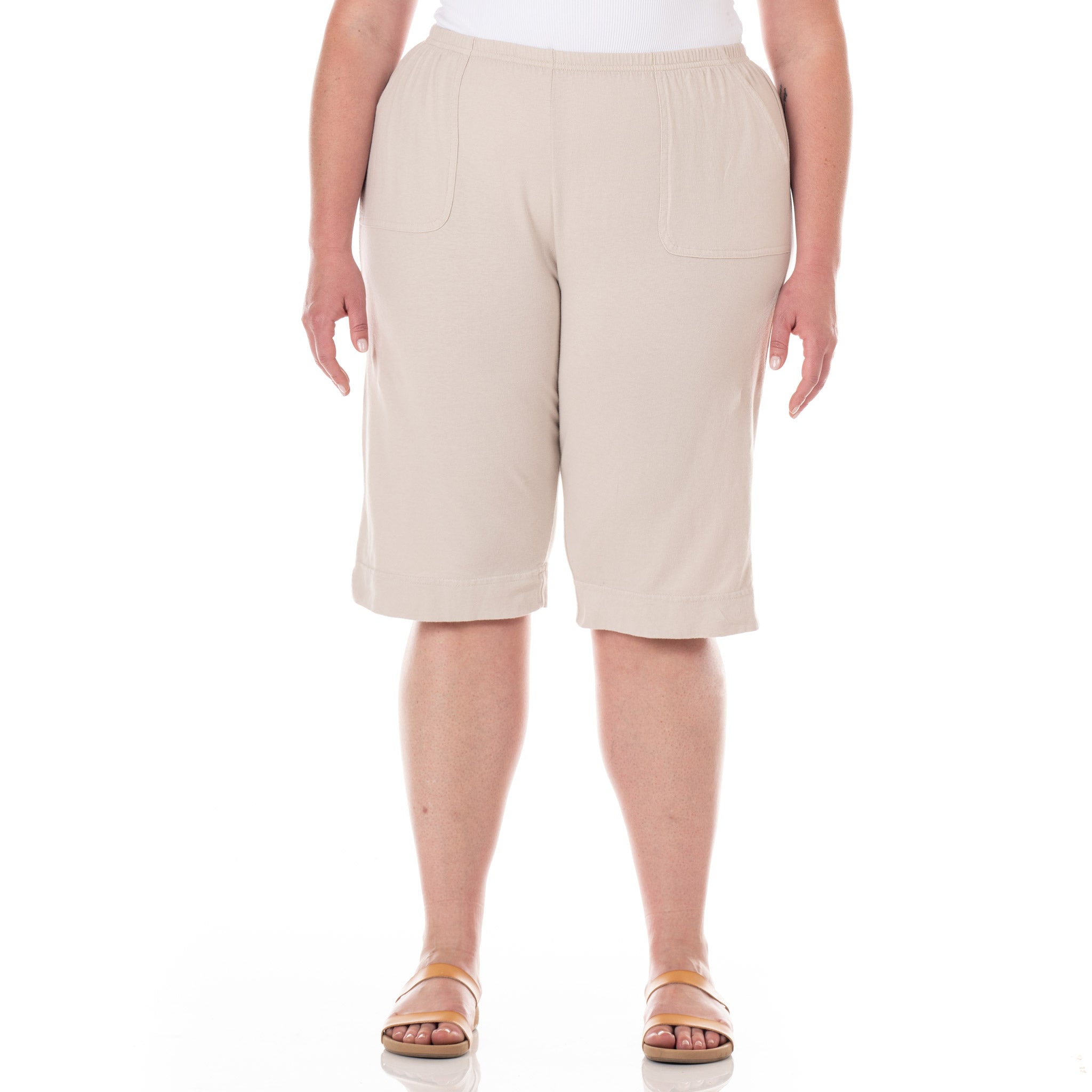 Marco Pocket Pedal Pushers | Plus Size