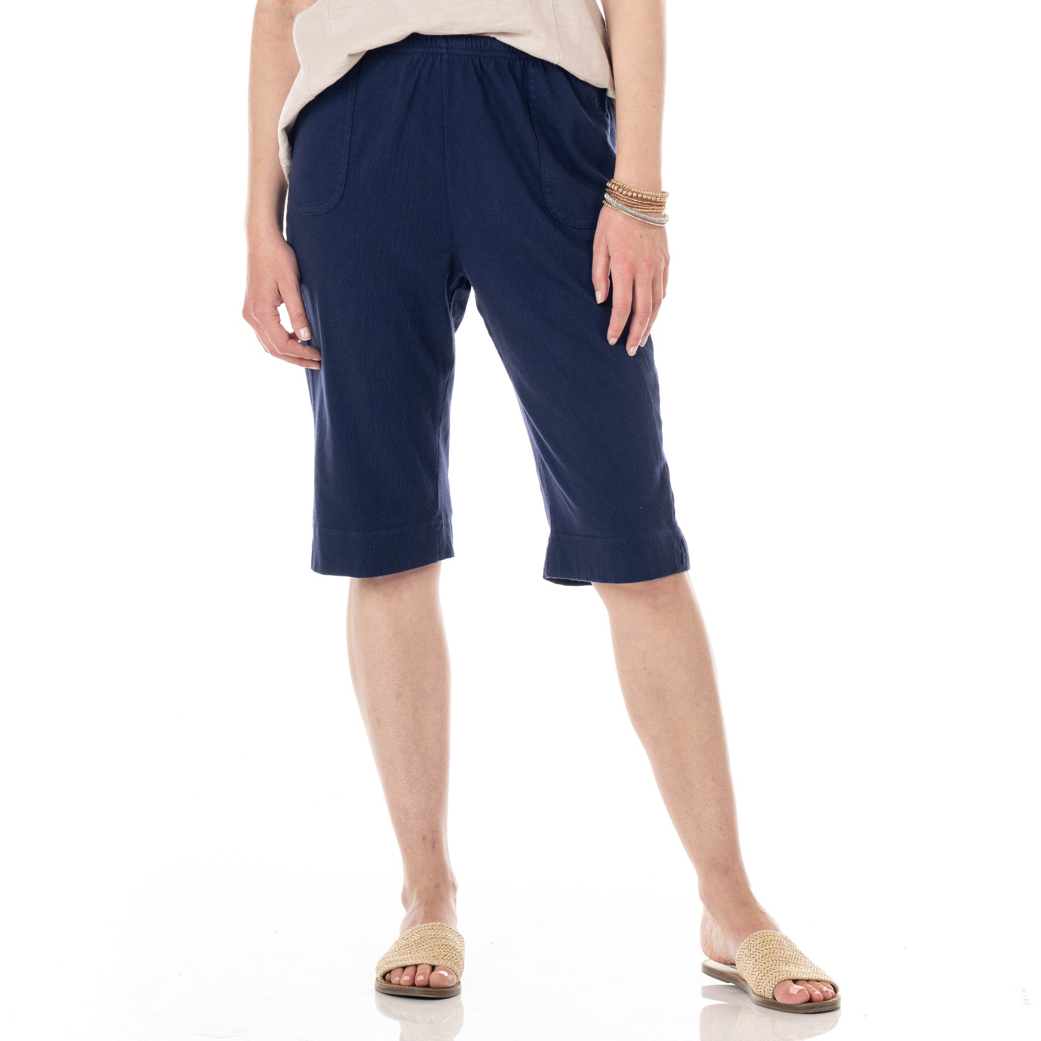 pedal pushers pockets