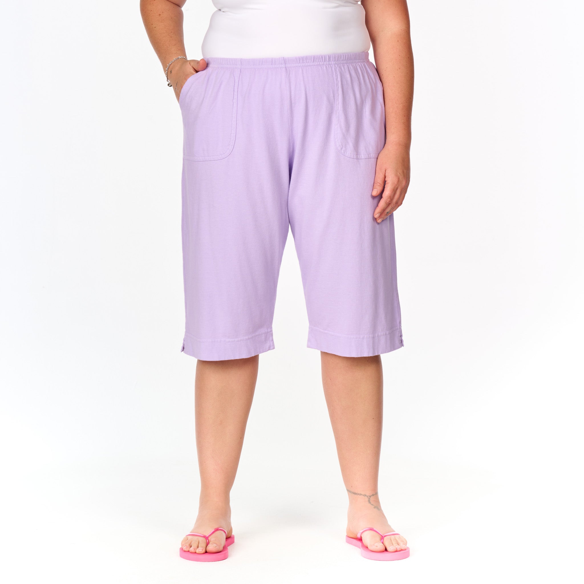 Marco Pocket Pedal Pushers | Plus Size