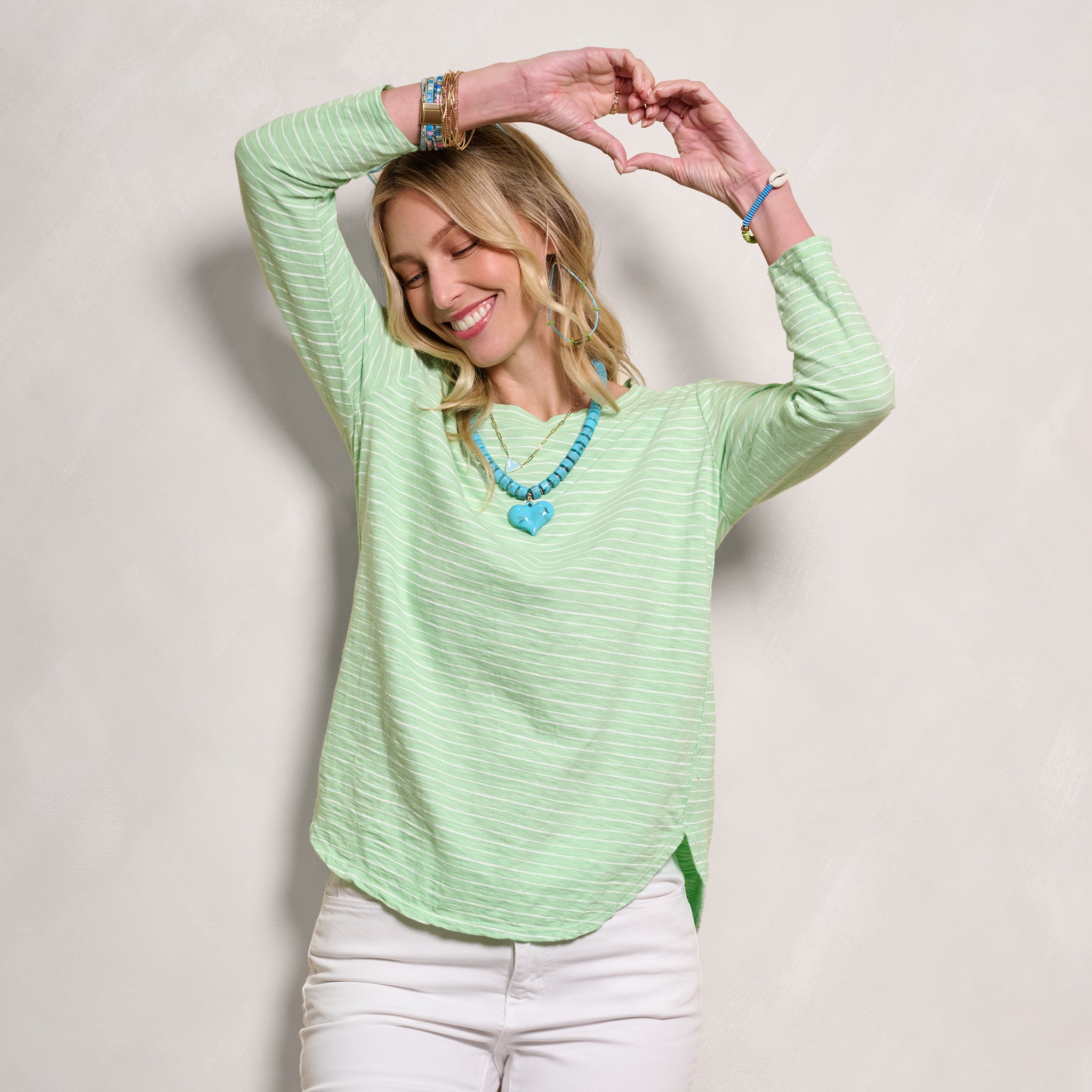 Ocean Stripe Catalina Top