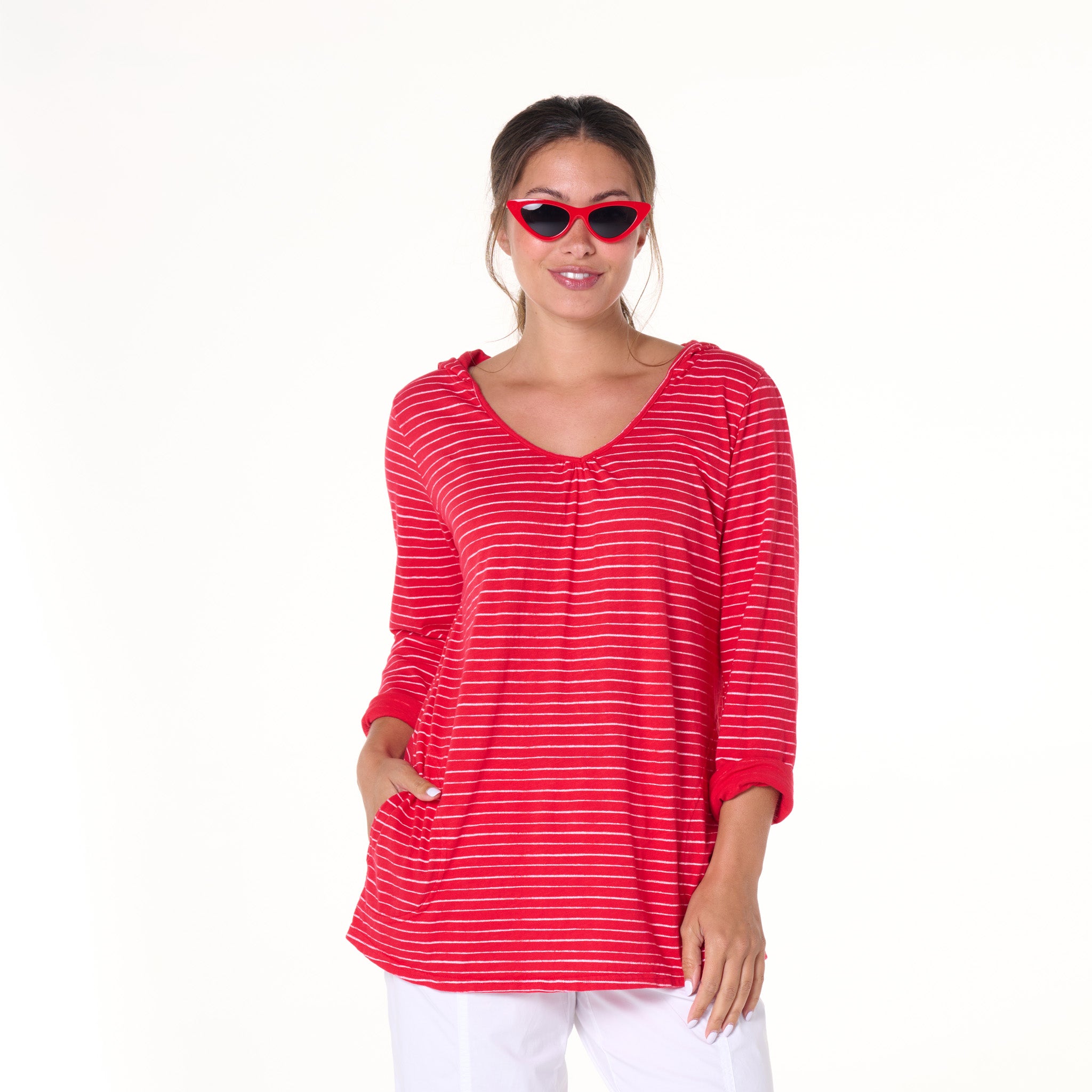 Ocean Stripe Hoodie - 2025 Fall Colors