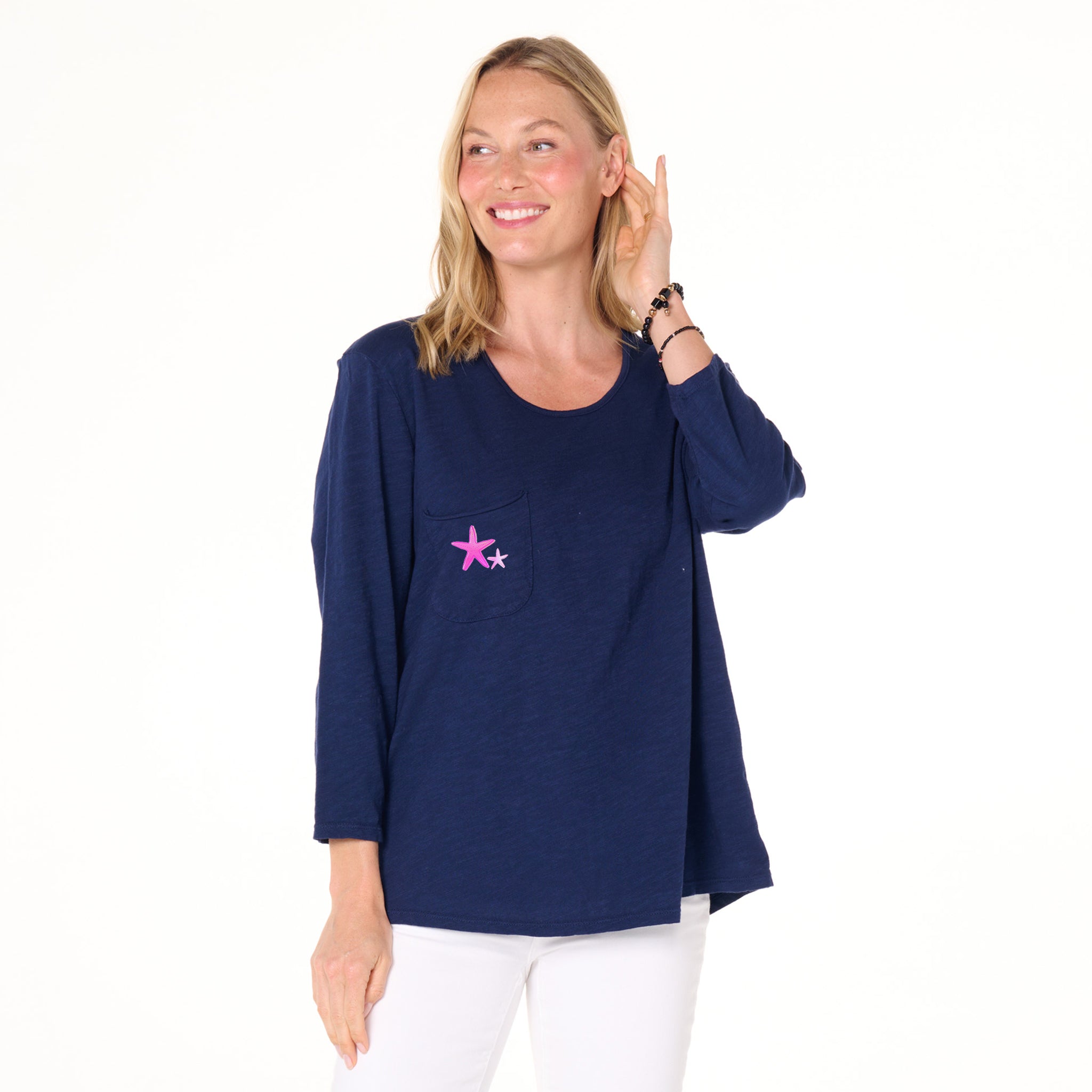 Pink Starfish Forever Top