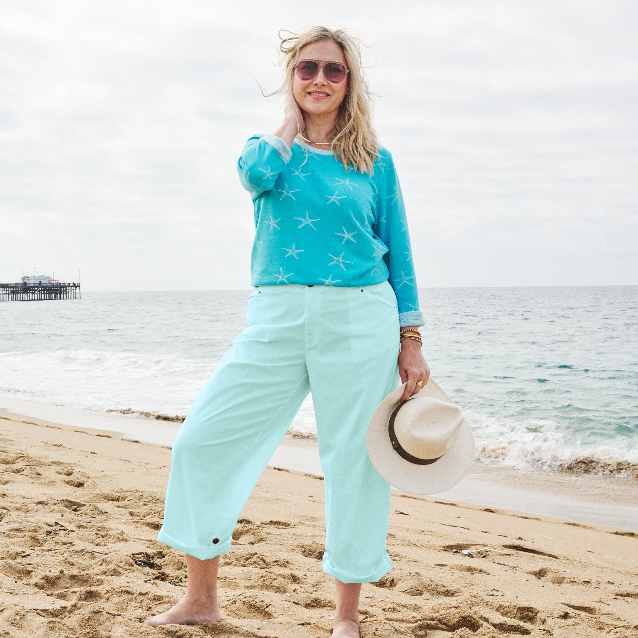 Safari Rollup Pant | Plus Size Summer Colors