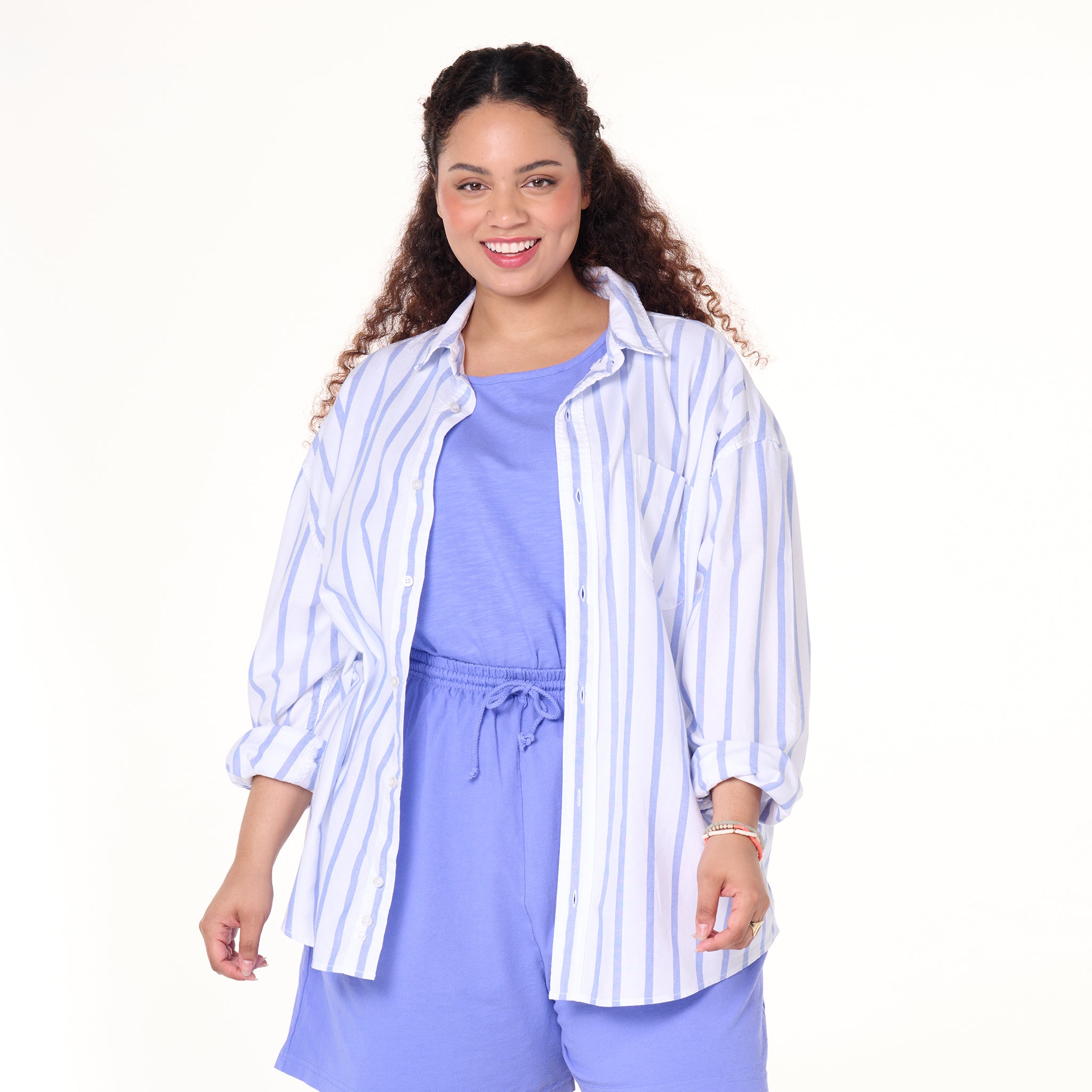 Sailaway Oxford Shirt | Plus Size