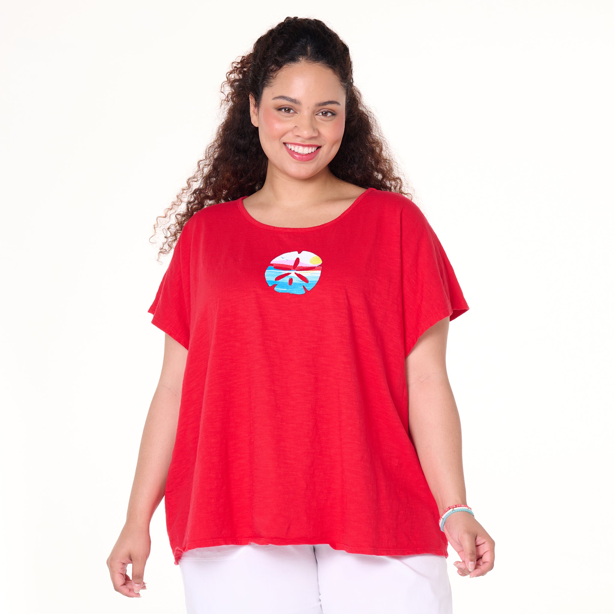 Freedom Sand Dollar Keepsake T | Plus Size