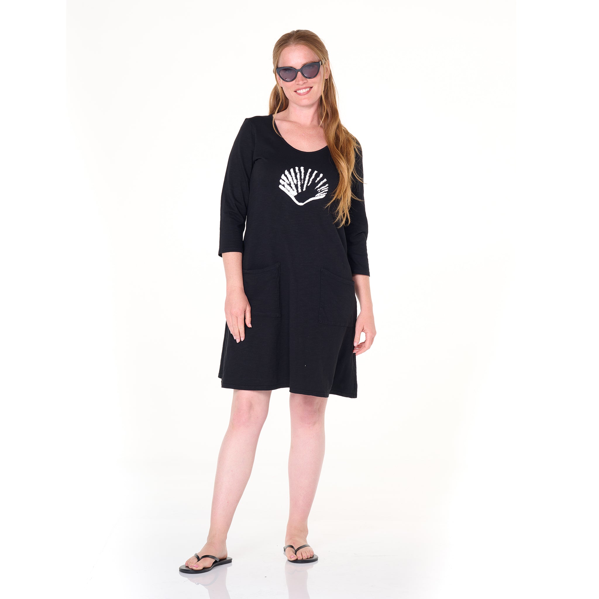 Sea Shell Dalia Dress